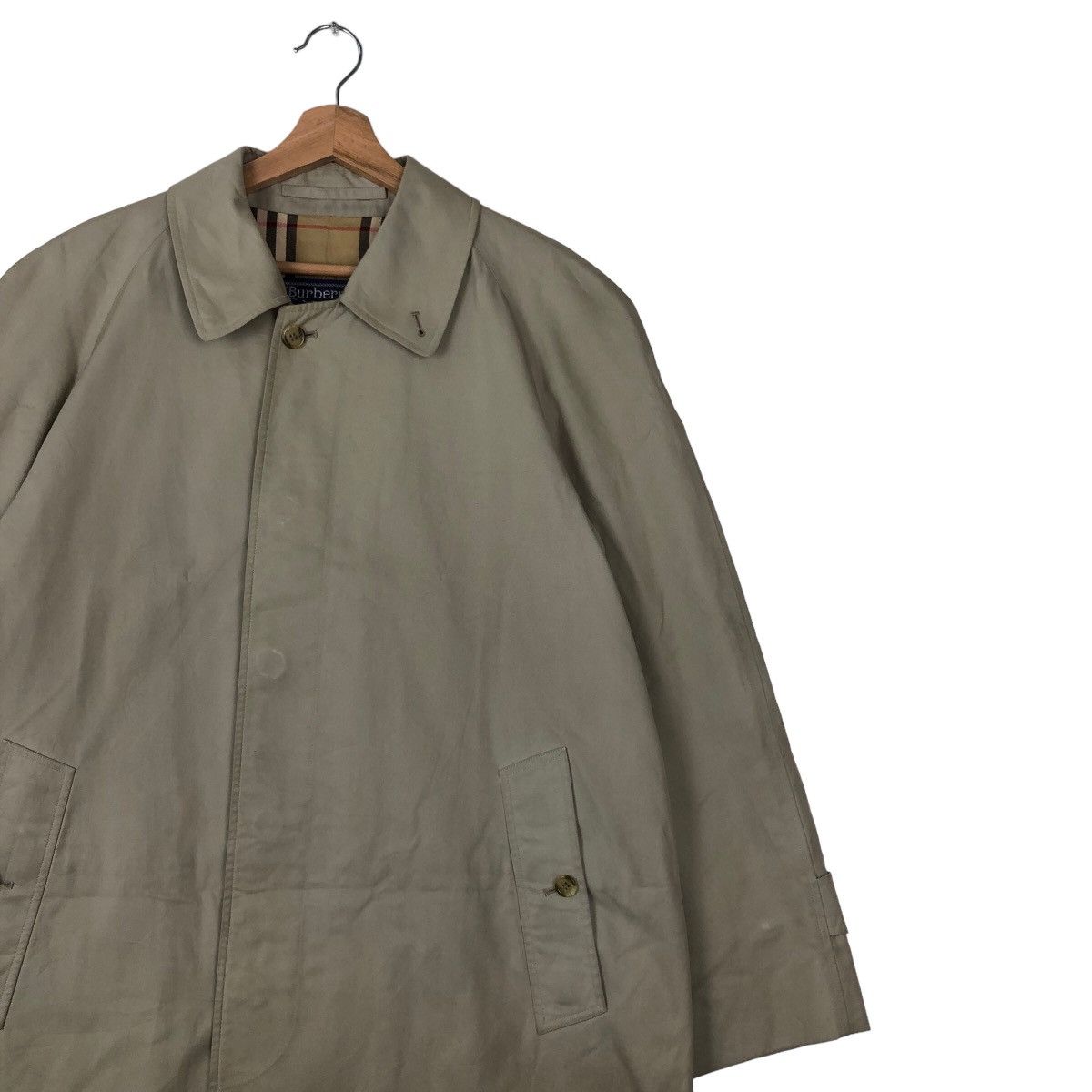 Burberry VINTAGE BURBERRYS TRENCH JACKET NOVA CHECK MADE IN ENGLAND Size US M / EU 48-50 / 2 - 5 Thumbnail