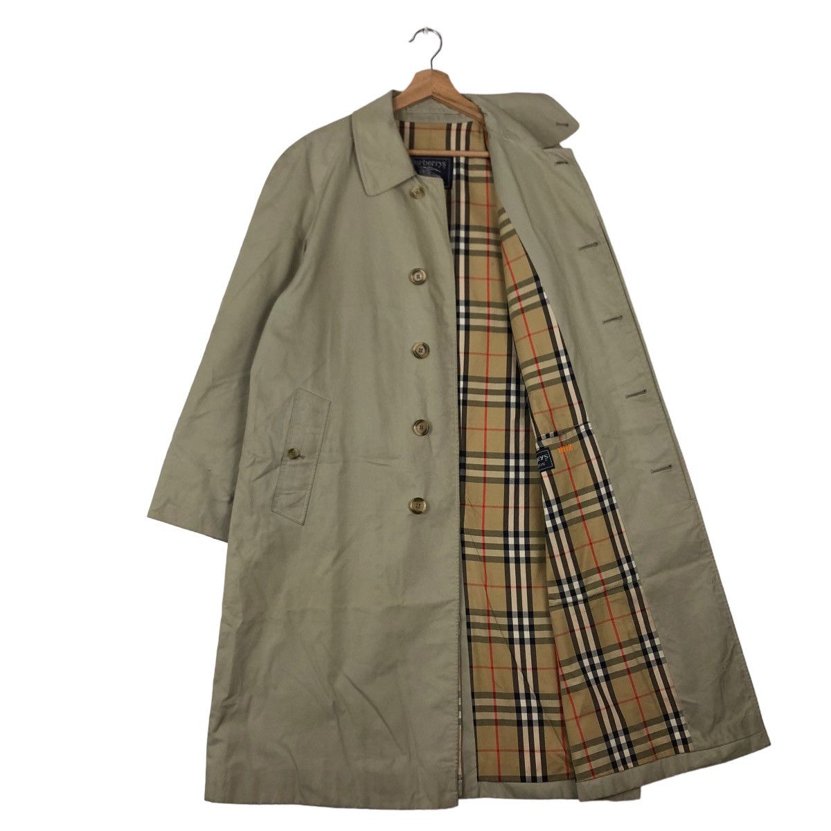 Burberry VINTAGE BURBERRYS TRENCH JACKET NOVA CHECK MADE IN ENGLAND Size US M / EU 48-50 / 2 - 8 Thumbnail