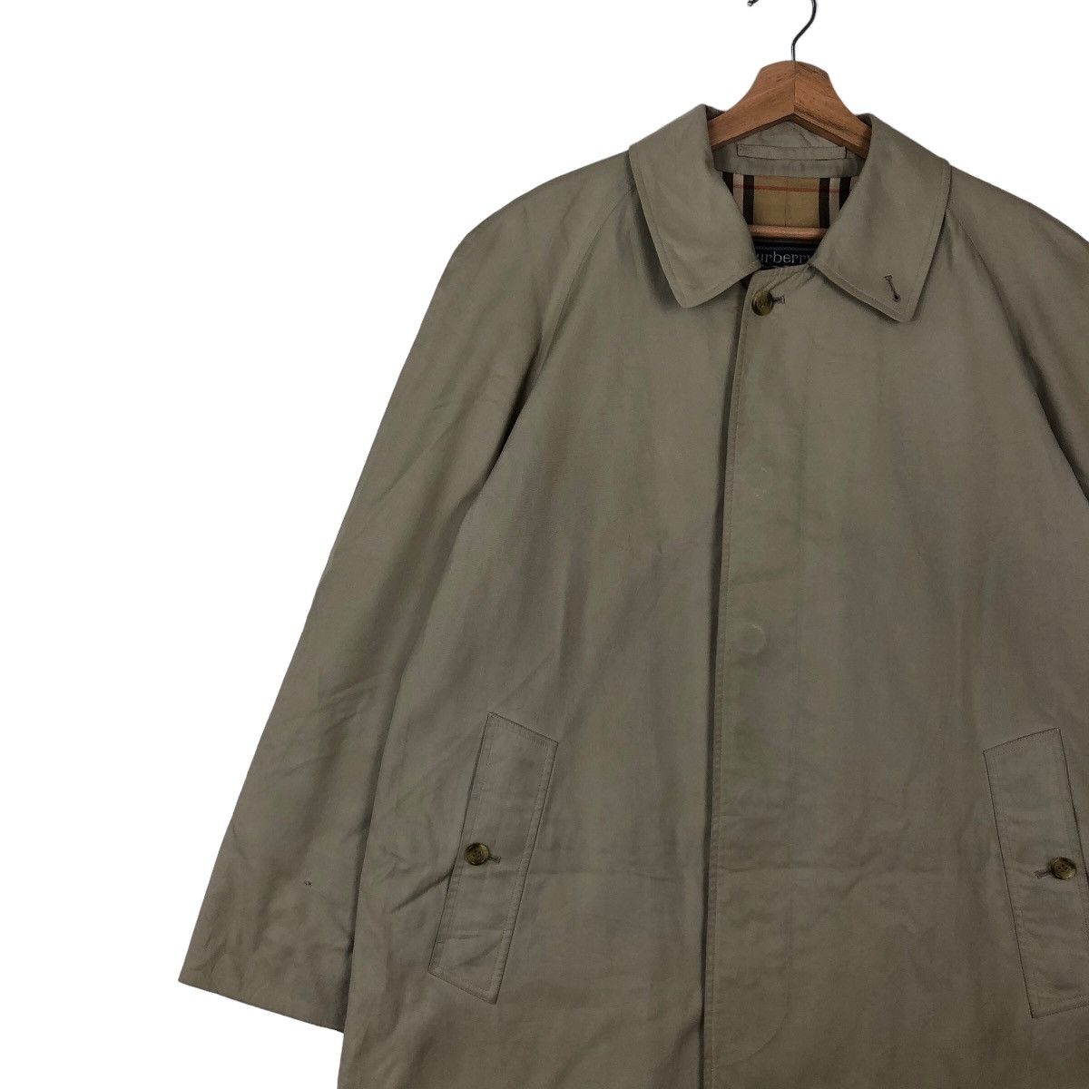 Burberry VINTAGE BURBERRYS TRENCH JACKET NOVA CHECK MADE IN ENGLAND Size US M / EU 48-50 / 2 - 6 Thumbnail