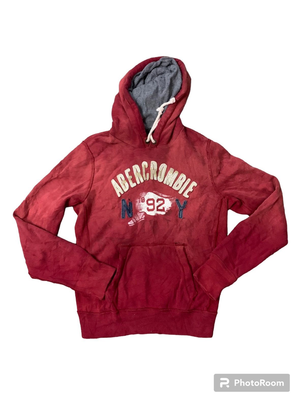 Abercrombie & Fitch × If Six Was Nine Abercombie & Fitch New York Embroidery Spellout Hoodies Size US XL / EU 56 / 4 - 1 Thumbnail