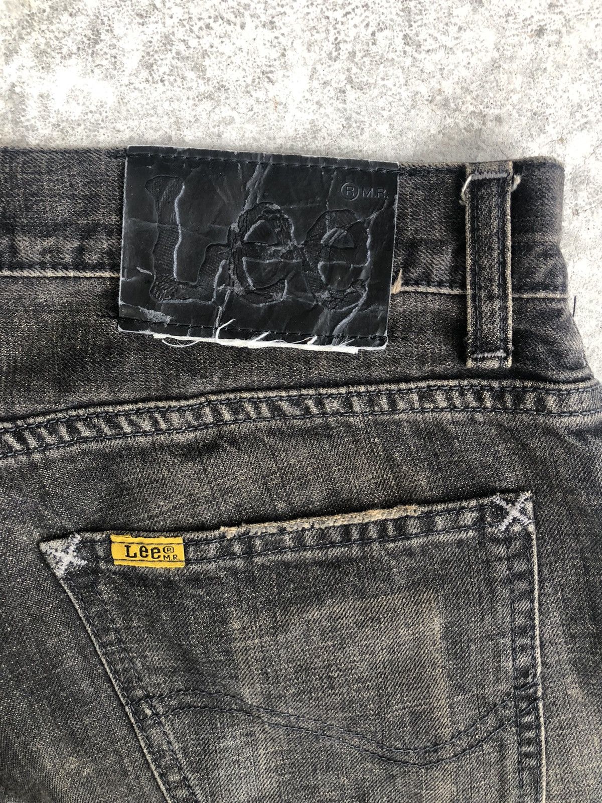Lee Lee Flared Jeans Distressed Jeans Size US 32 / EU 48 - 20 Thumbnail