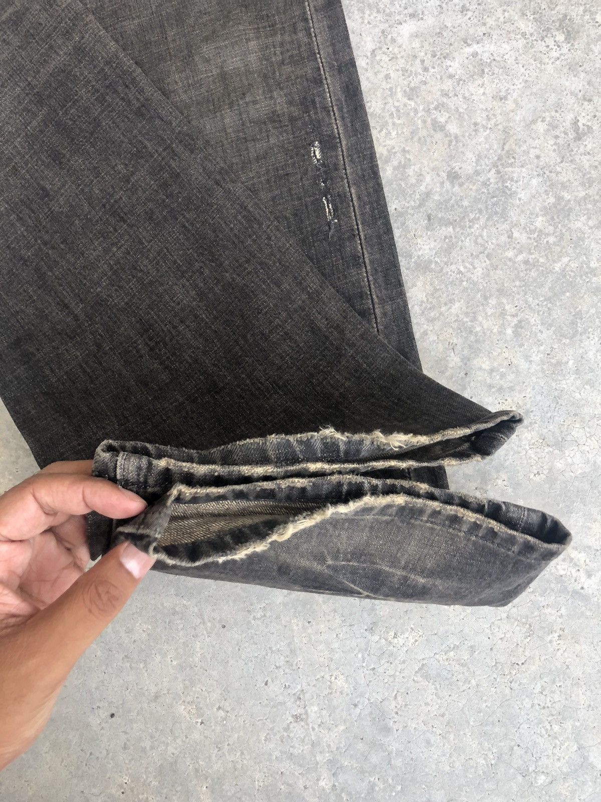 Lee Lee Flared Jeans Distressed Jeans Size US 32 / EU 48 - 17 Thumbnail