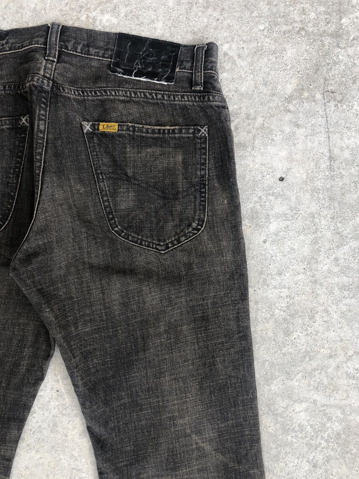 Lee Lee Flared Jeans Distressed Jeans Size US 32 / EU 48 - 14 Thumbnail