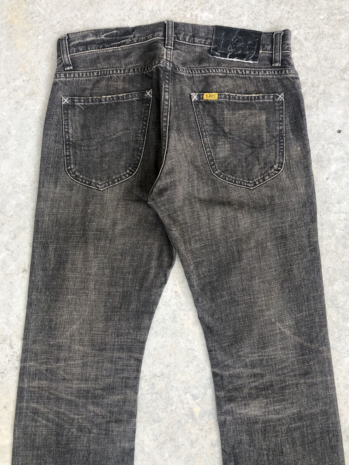 Lee Lee Flared Jeans Distressed Jeans Size US 32 / EU 48 - 12 Thumbnail