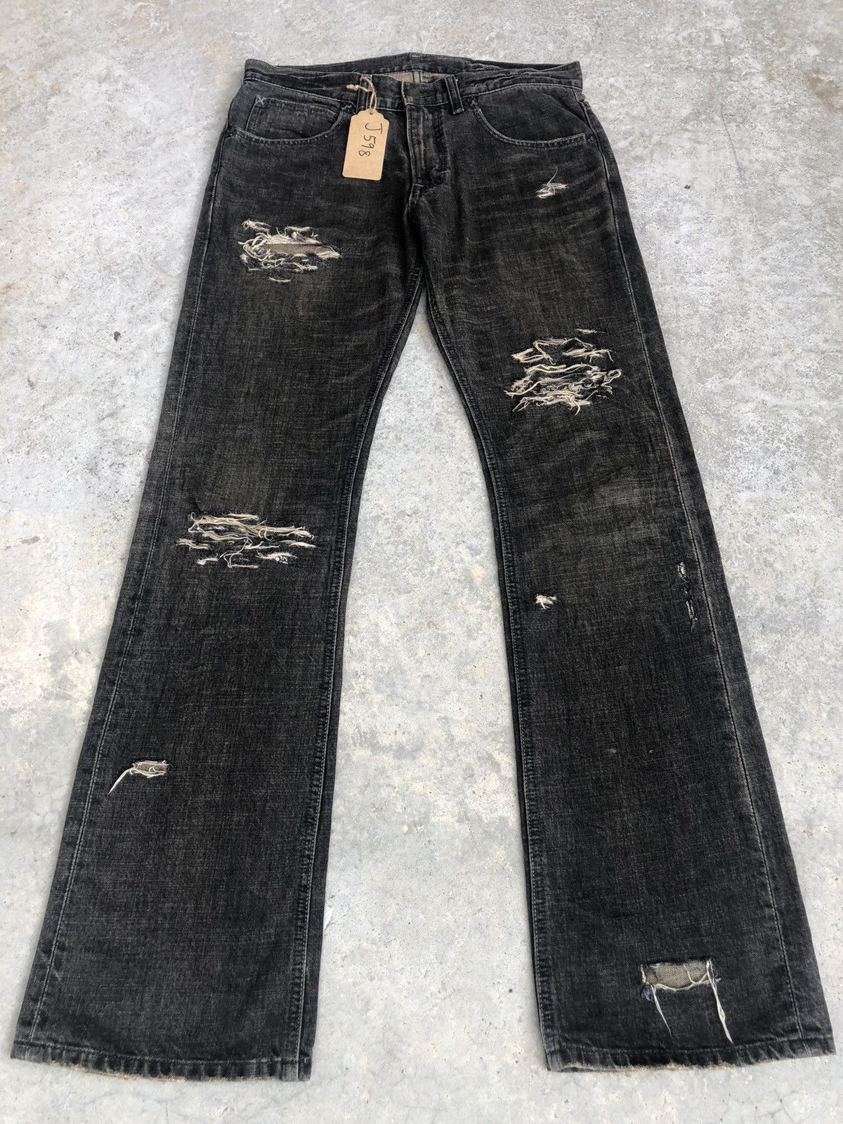 If Six Was Nine × KMRii × Other Nicolas Lee Onyx Skirt Denim | Grailed