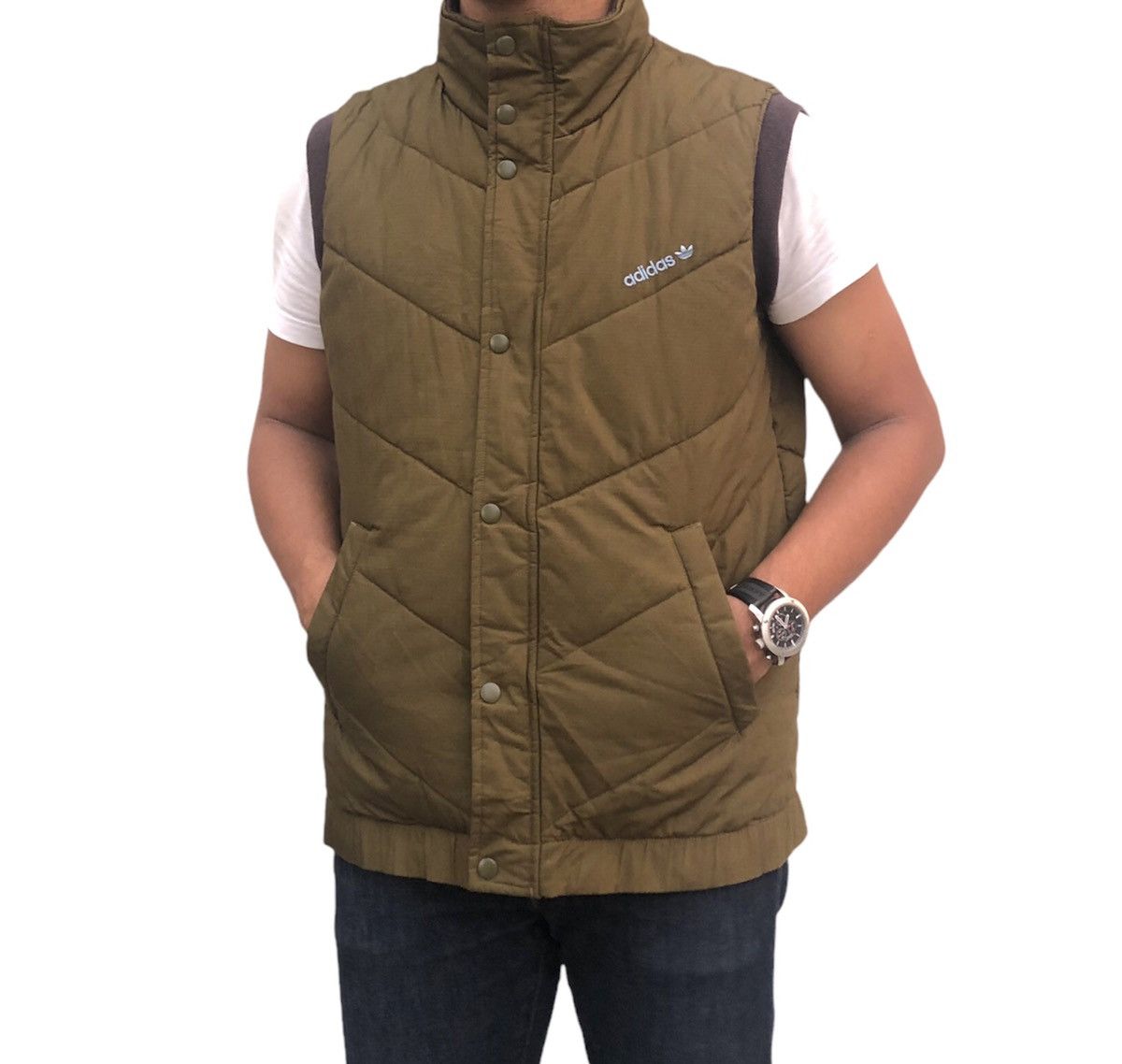 Adidas Adidas Vest Outerwear Puffer Jacket Size US L / EU 52-54 / 3 - 15 Thumbnail