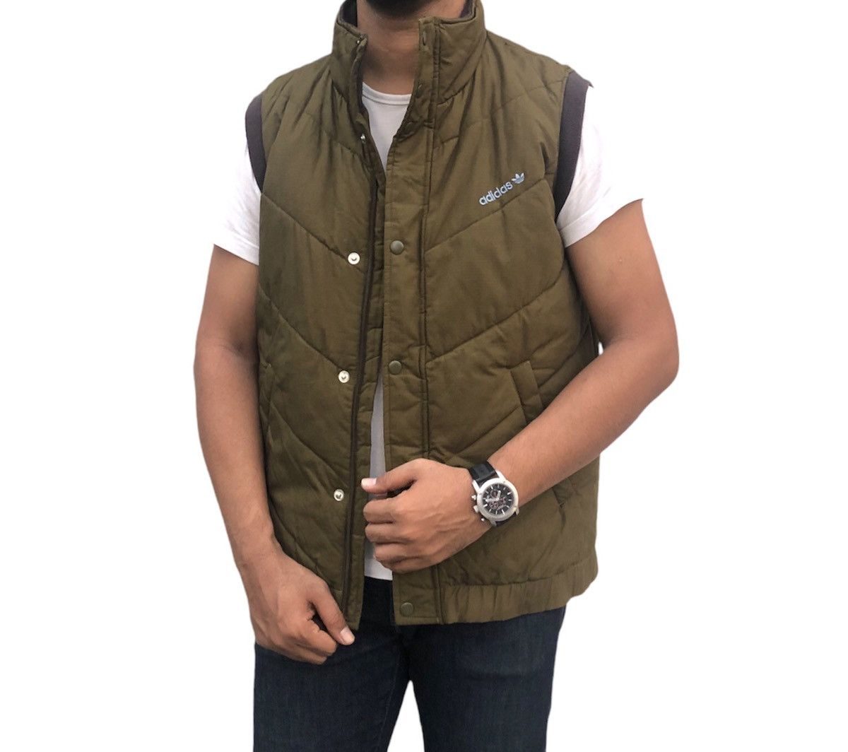 Adidas Adidas Vest Outerwear Puffer Jacket Size US L / EU 52-54 / 3 - 18 Thumbnail
