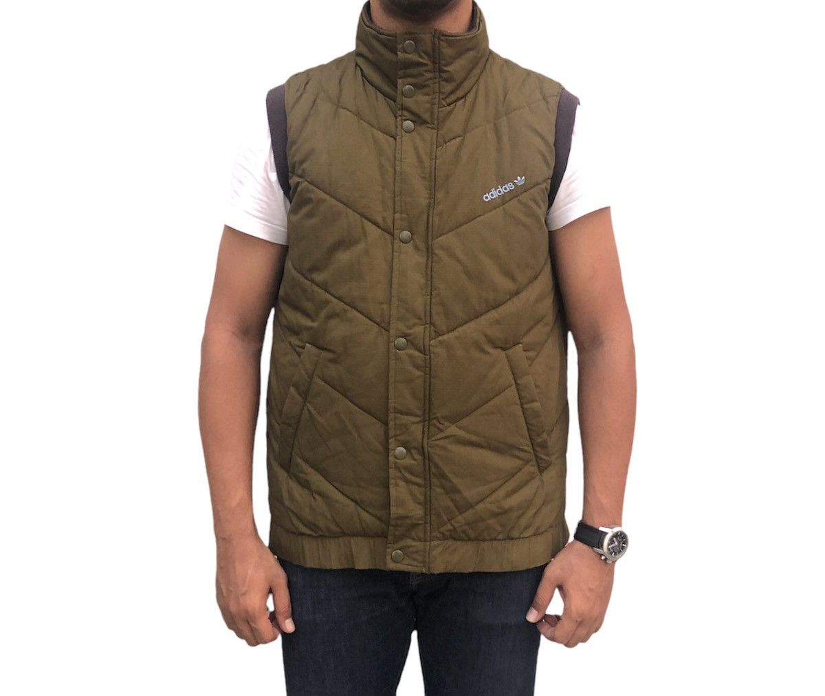 Adidas Adidas Vest Outerwear Puffer Jacket Size US L / EU 52-54 / 3 - 16 Thumbnail