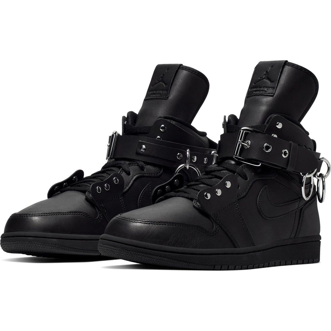 Comme des Garcons DS Air Jordan 1 High x Comme des Garcons CDG Black 9.5US Size US 9.5 / EU 42-43 - 1 Thumbnail