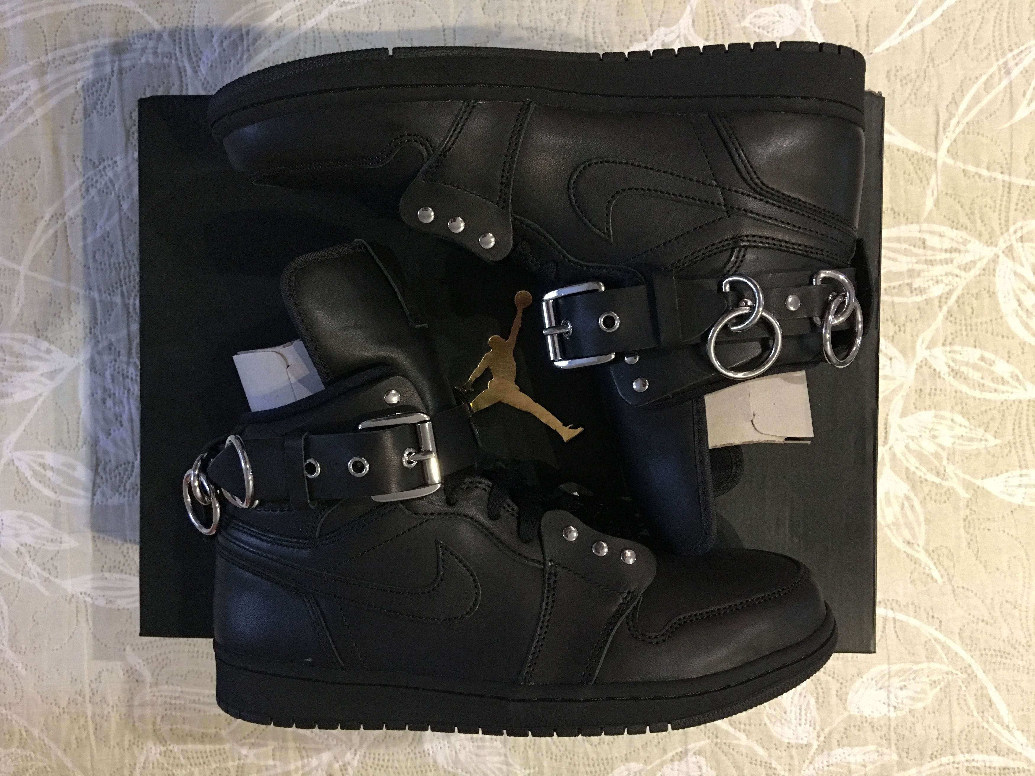 DS Air Jordan High x Comme des Garcons CDG Black