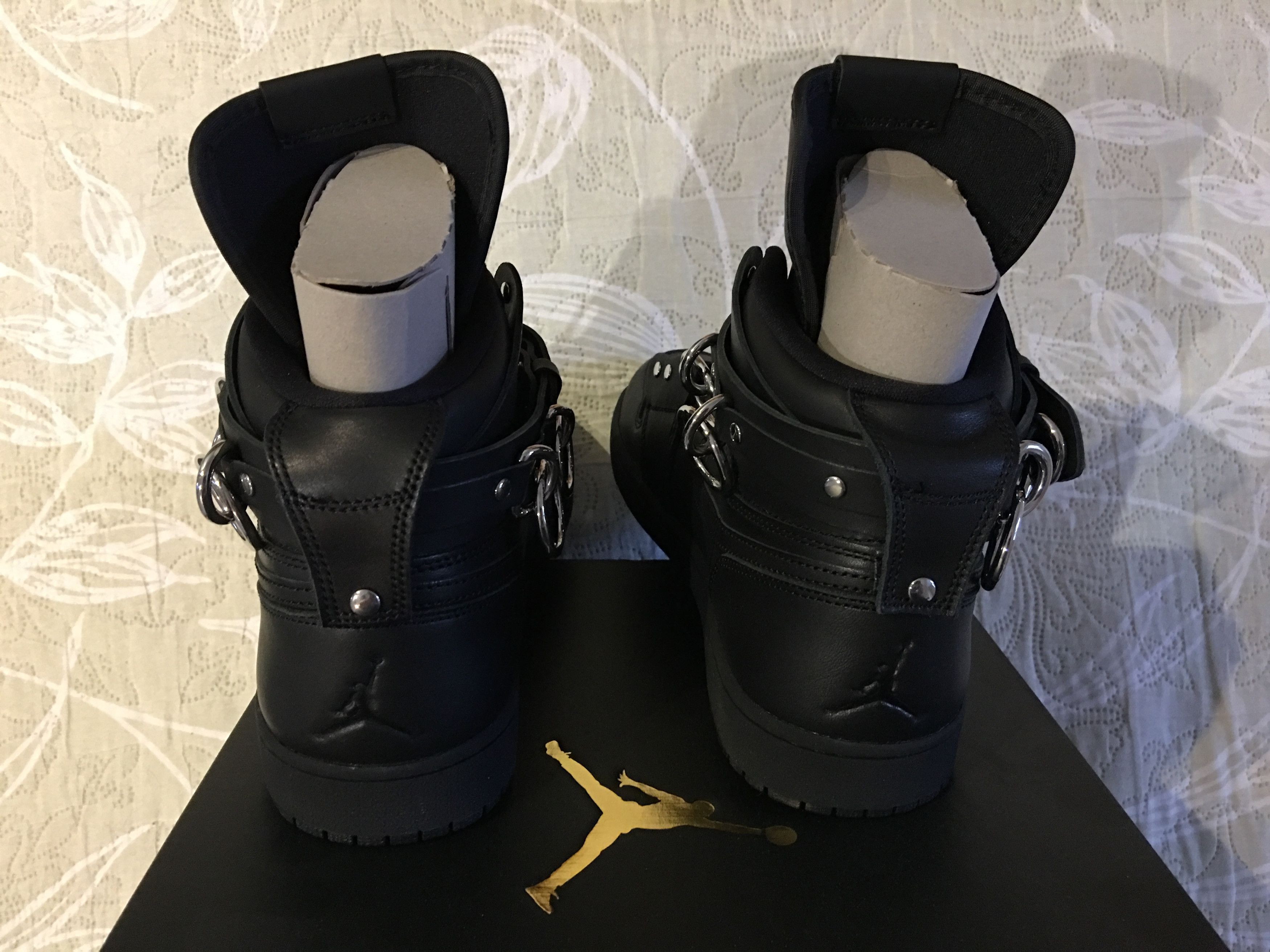 Comme des Garcons DS Air Jordan 1 High x Comme des Garcons CDG Black 9.5US Size US 9.5 / EU 42-43 - 6 Thumbnail