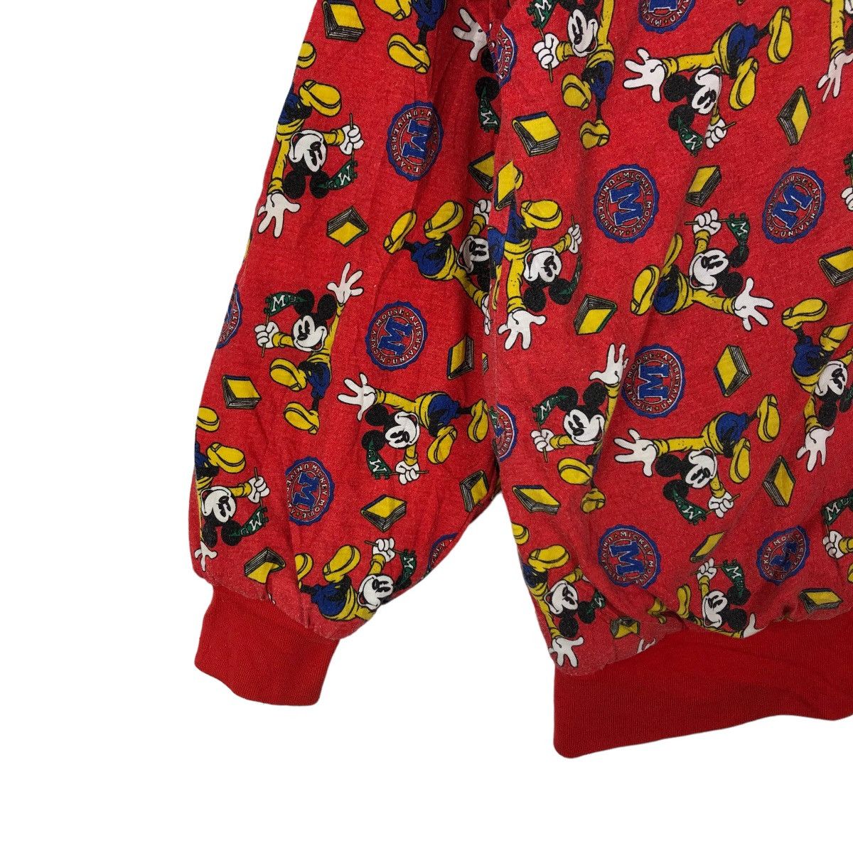 Cartoon Network VINTAGE BOMBER REVERSIBLE JACKET OVERPRINT MICKEY DONNKENNY Size US M / EU 48-50 / 2 - 3 Thumbnail