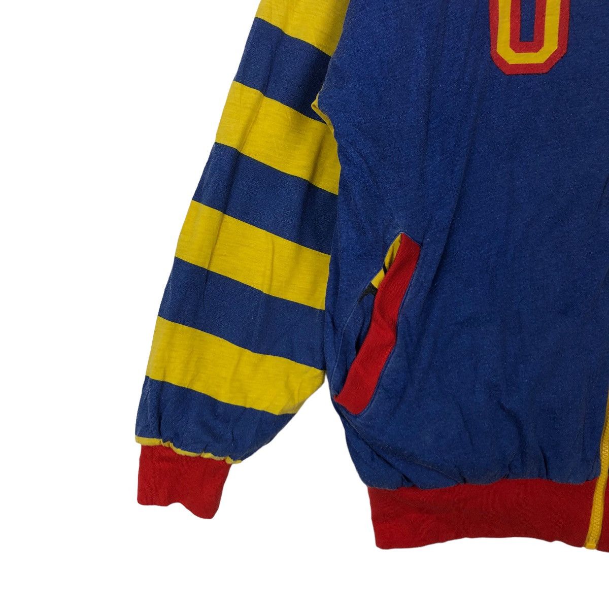 Cartoon Network VINTAGE BOMBER REVERSIBLE JACKET OVERPRINT MICKEY DONNKENNY Size US M / EU 48-50 / 2 - 14 Thumbnail