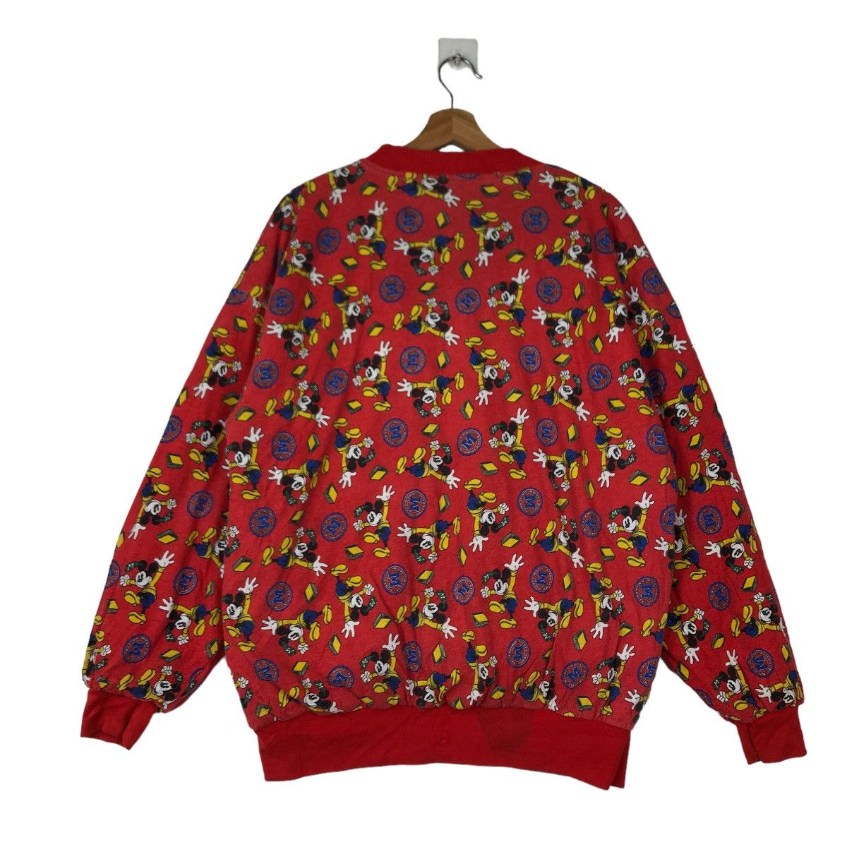 Cartoon Network VINTAGE BOMBER REVERSIBLE JACKET OVERPRINT MICKEY DONNKENNY Size US M / EU 48-50 / 2 - 7 Thumbnail