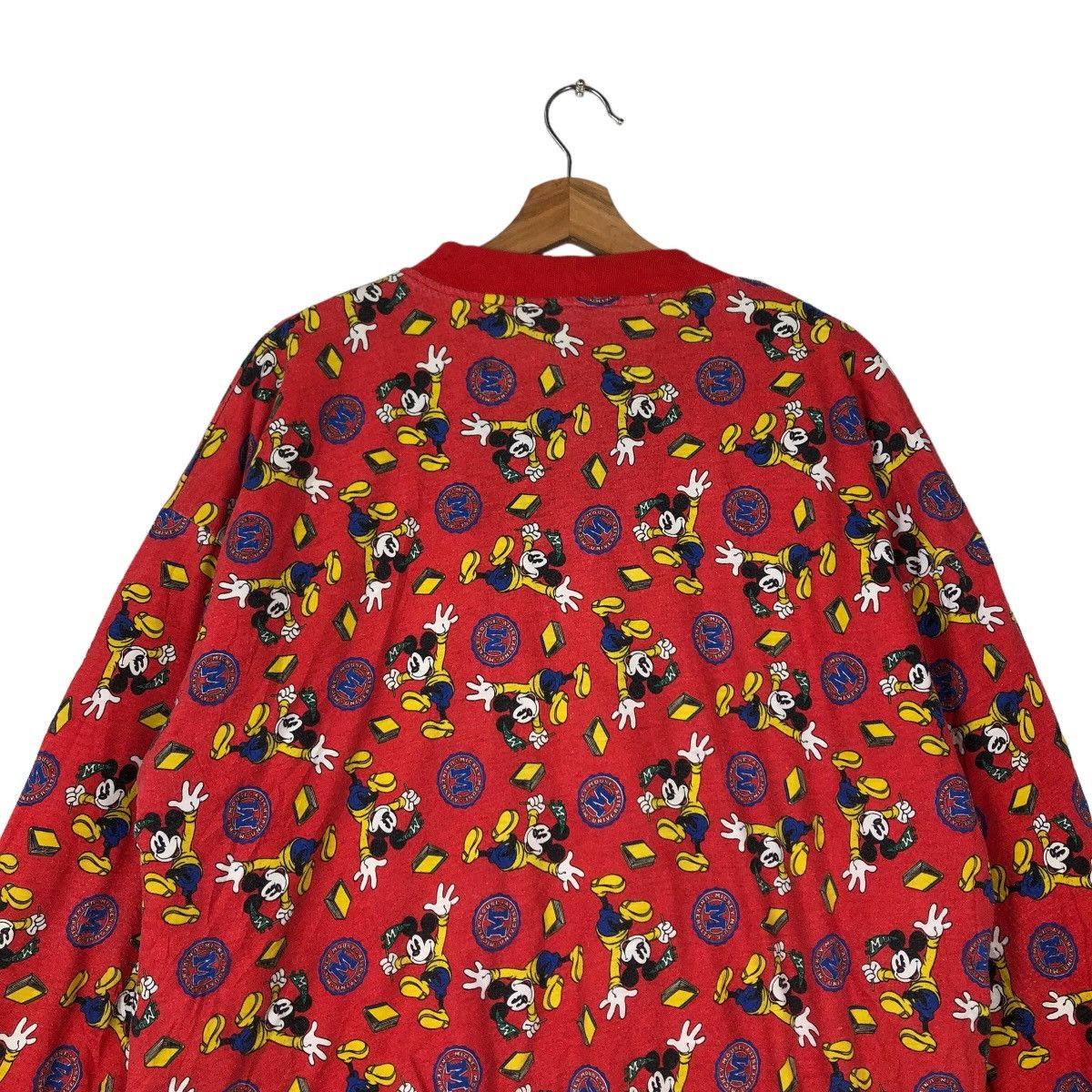Cartoon Network VINTAGE BOMBER REVERSIBLE JACKET OVERPRINT MICKEY DONNKENNY Size US M / EU 48-50 / 2 - 8 Thumbnail