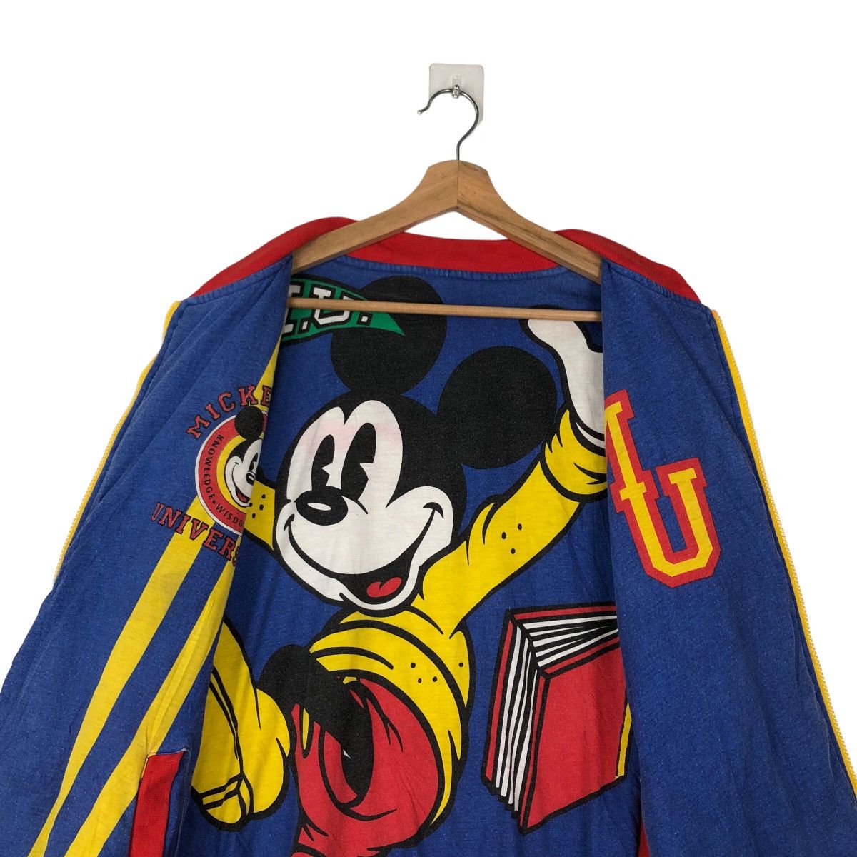 Cartoon Network VINTAGE BOMBER REVERSIBLE JACKET OVERPRINT MICKEY DONNKENNY Size US M / EU 48-50 / 2 - 11 Thumbnail