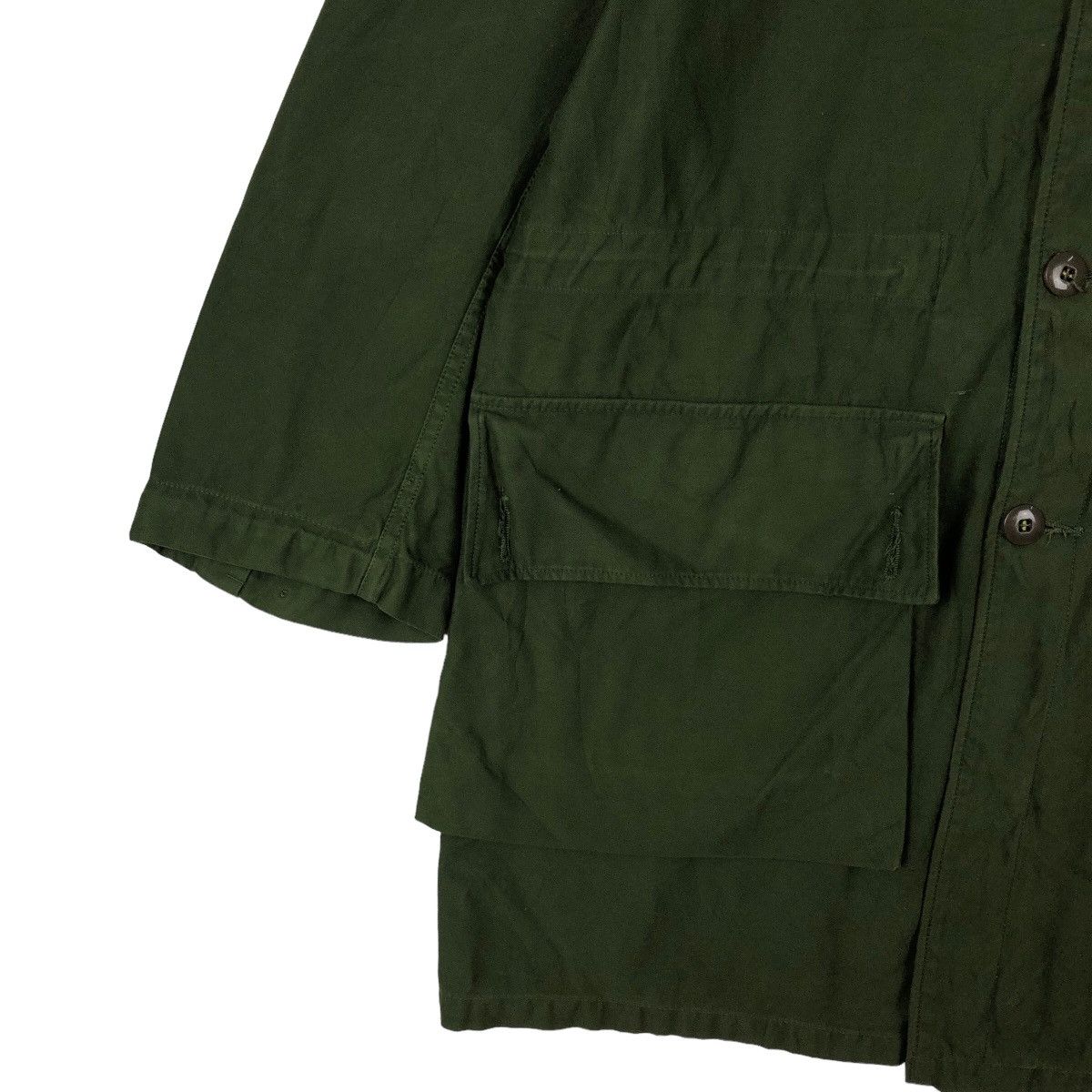 Vintage TRUE VINTAGE WWII CARGO CHORE JACKET C48 MULTI POCKET Size US L / EU 52-54 / 3 - 3 Thumbnail