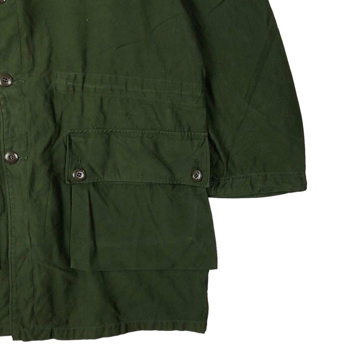 Vintage TRUE VINTAGE WWII CARGO CHORE JACKET C48 MULTI POCKET Size US L / EU 52-54 / 3 - 4 Thumbnail