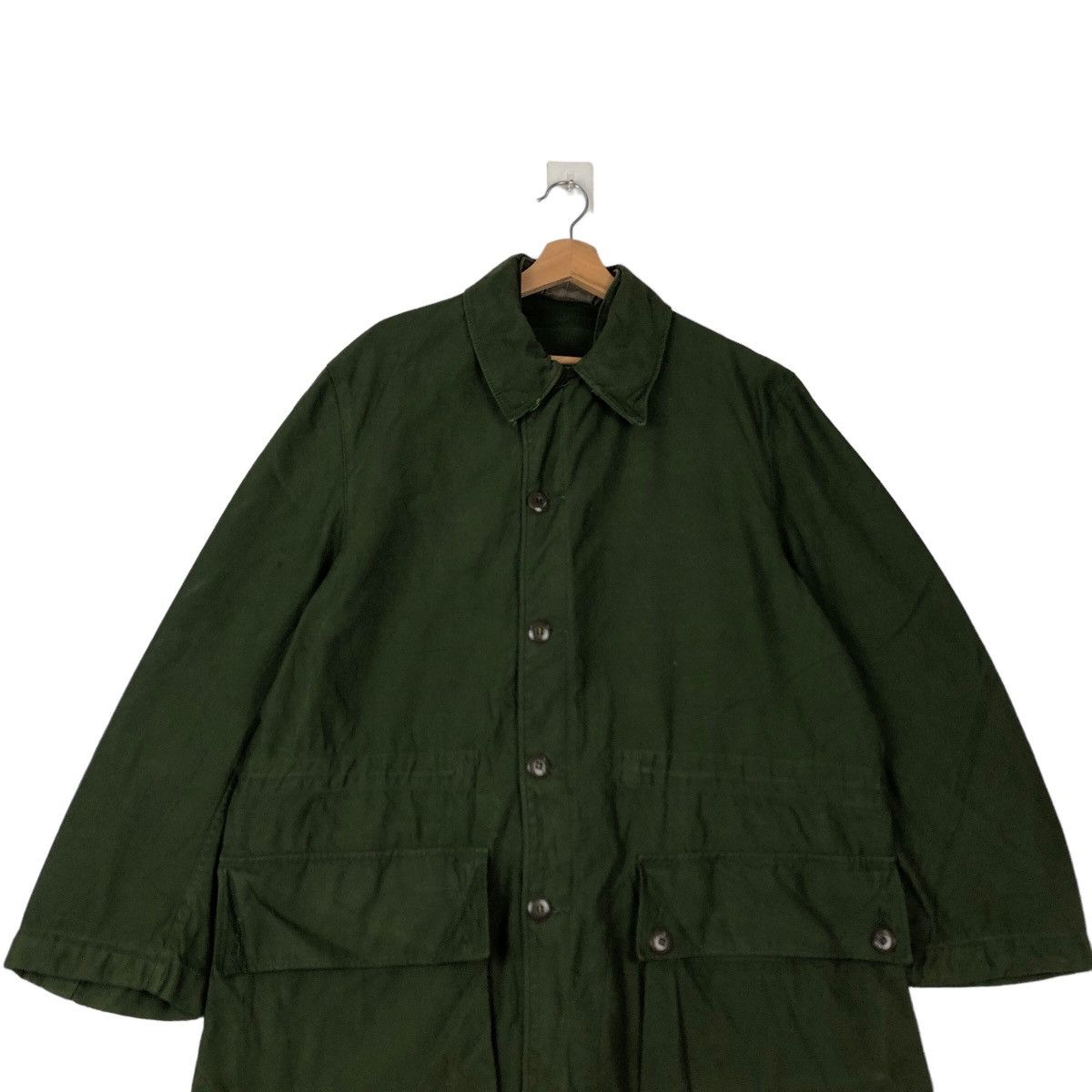 Vintage TRUE VINTAGE WWII CARGO CHORE JACKET C48 MULTI POCKET Size US L / EU 52-54 / 3 - 2 Thumbnail