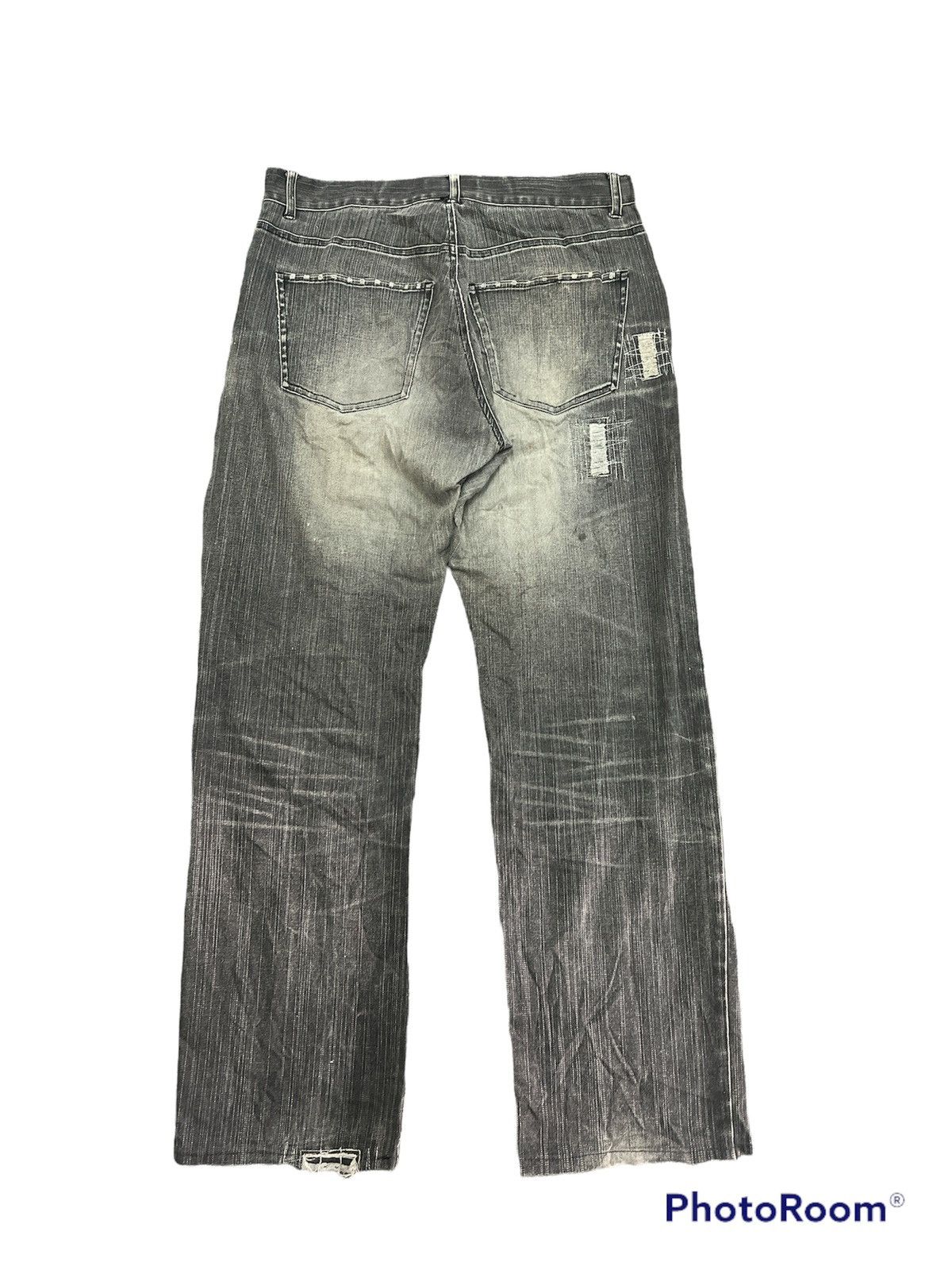 Japanese Brand JAPANESE BRAND IN THE ATTIC RIPPED DISTRESSED DENIM PANT Size US 30 / EU 46 - 6 Thumbnail