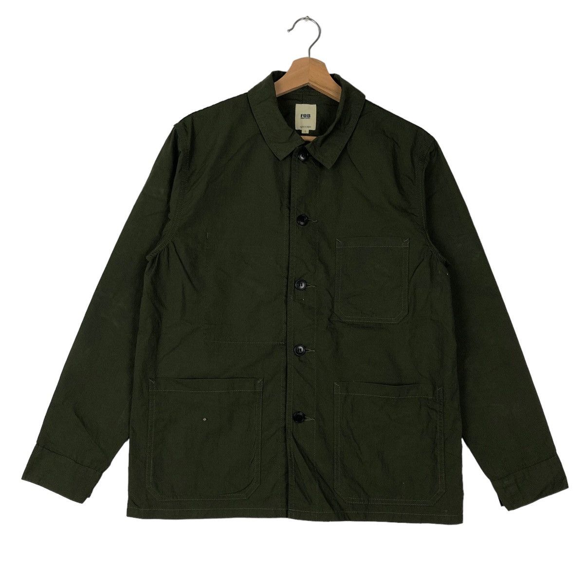 Issey Miyake HIKORY CHORE JACKET FOB FACTORY MADE IN JAPAN ISSEY MIYAKE Size US M / EU 48-50 / 2 - 1 Thumbnail