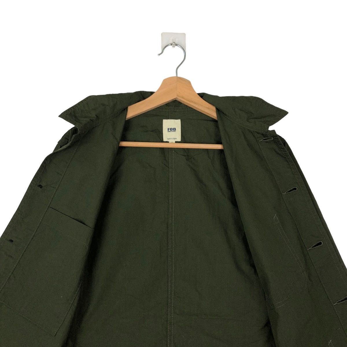 Issey Miyake HIKORY CHORE JACKET FOB FACTORY MADE IN JAPAN ISSEY MIYAKE Size US M / EU 48-50 / 2 - 11 Thumbnail