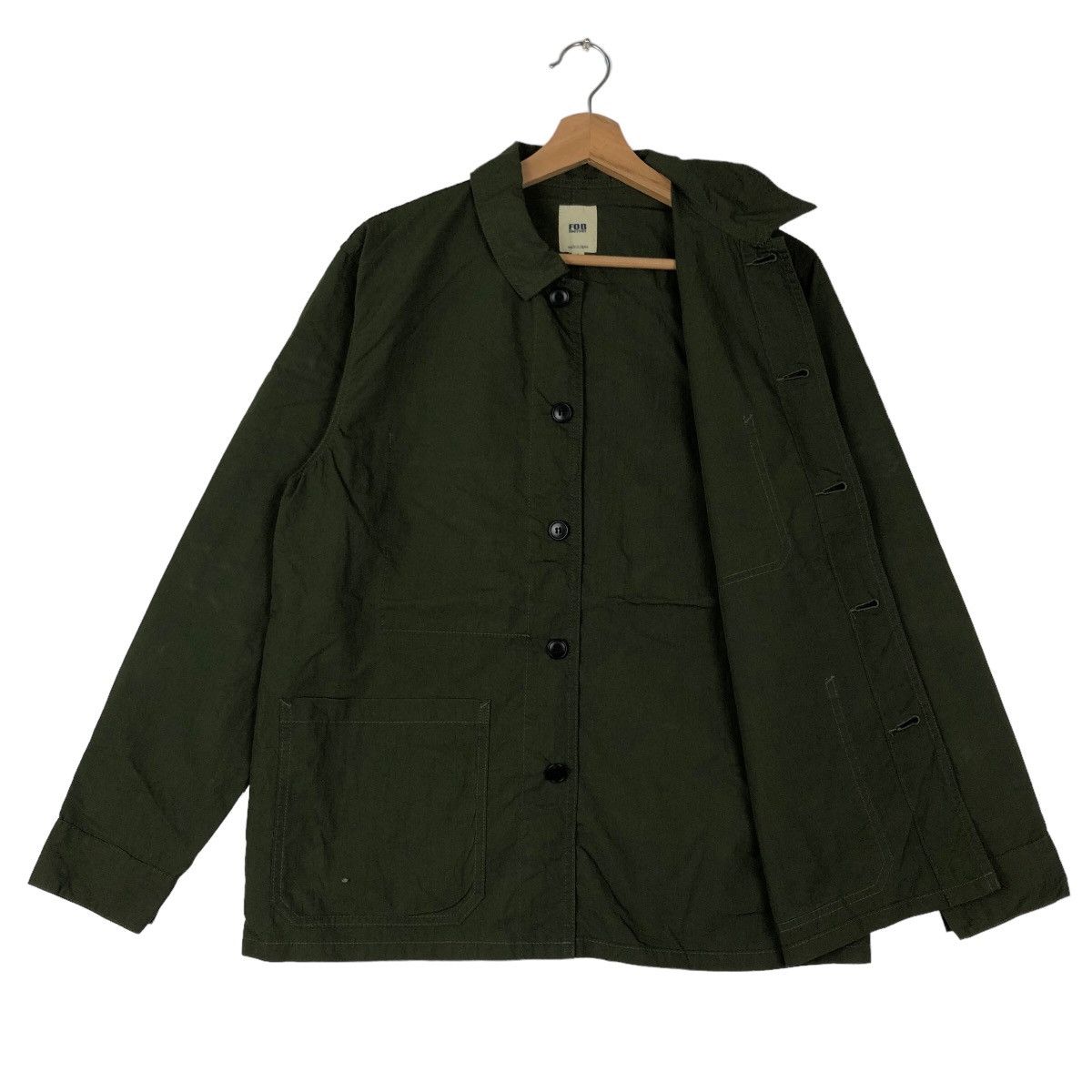 Issey Miyake HIKORY CHORE JACKET FOB FACTORY MADE IN JAPAN ISSEY MIYAKE Size US M / EU 48-50 / 2 - 9 Thumbnail