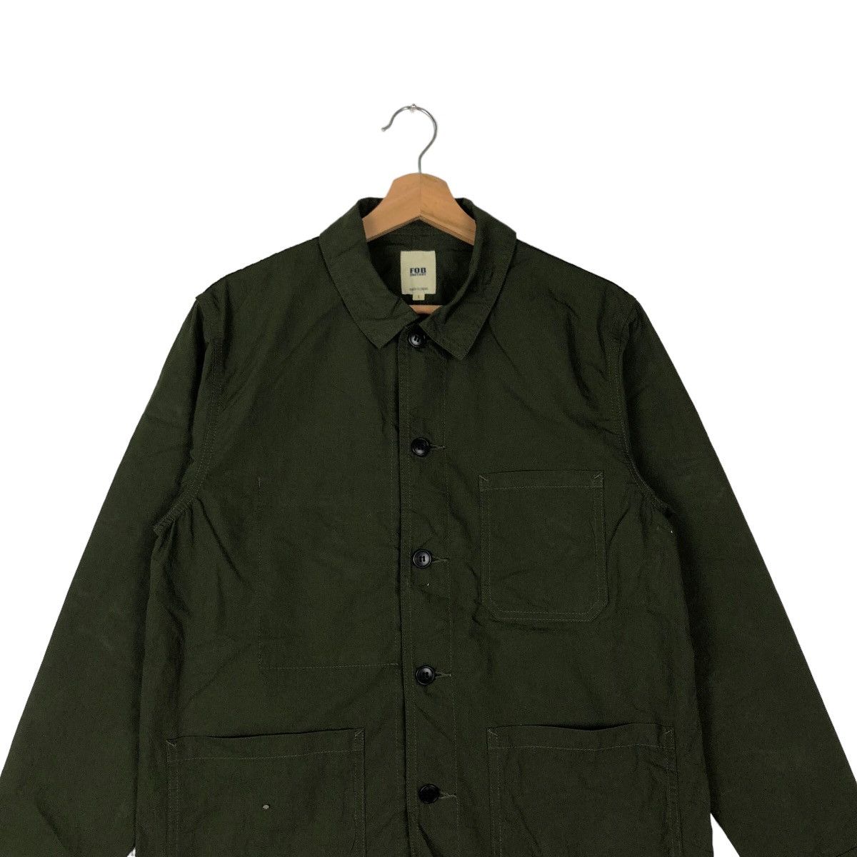 Issey Miyake HIKORY CHORE JACKET FOB FACTORY MADE IN JAPAN ISSEY MIYAKE Size US M / EU 48-50 / 2 - 2 Thumbnail