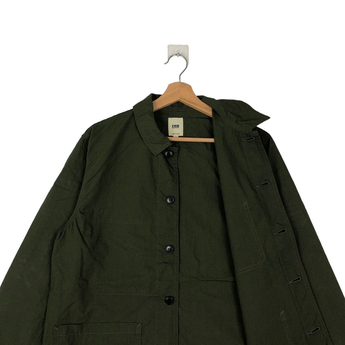 Issey Miyake HIKORY CHORE JACKET FOB FACTORY MADE IN JAPAN ISSEY MIYAKE Size US M / EU 48-50 / 2 - 10 Thumbnail