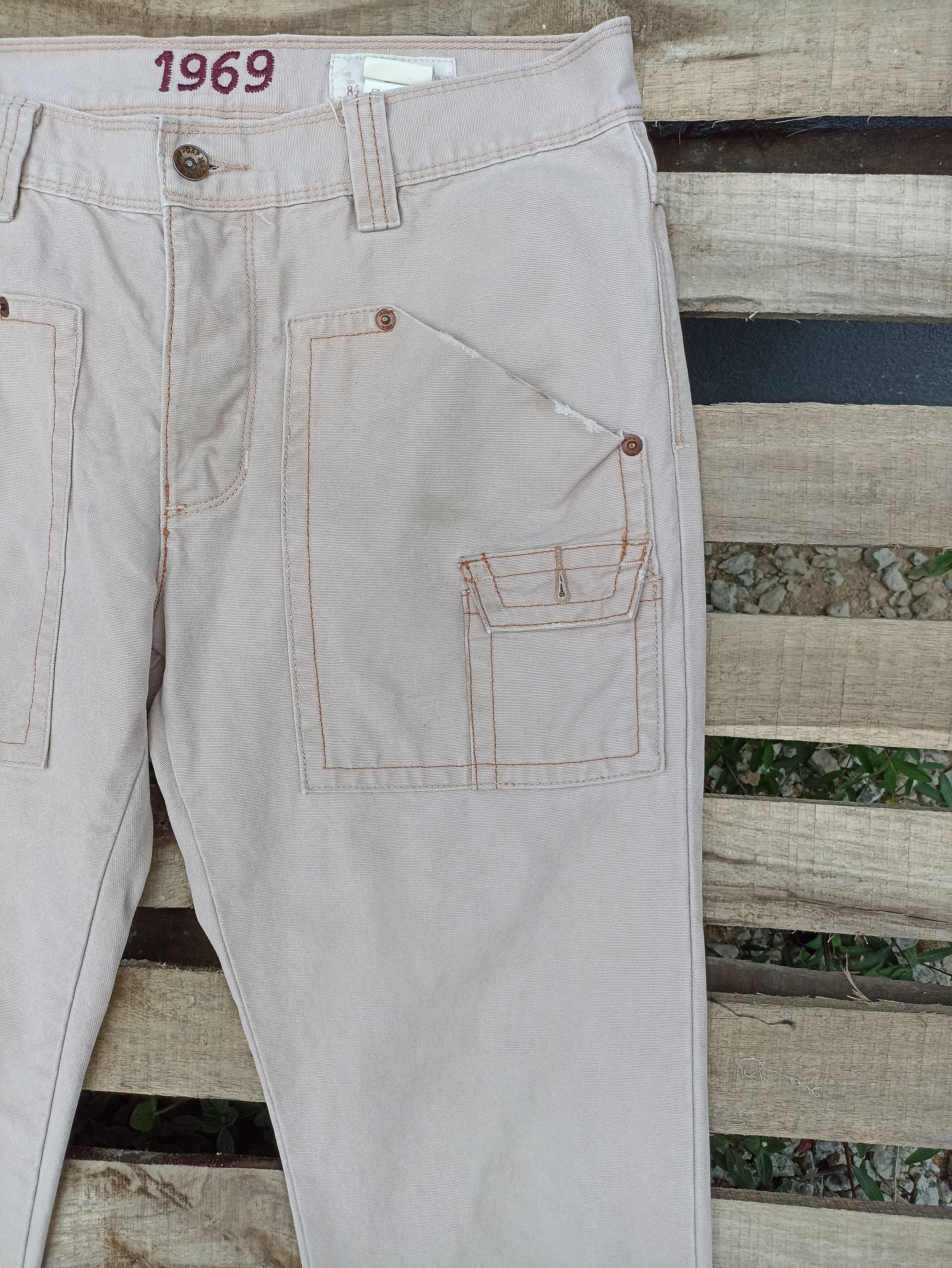 Gap × Vintage Vintage Gap Distressed Pant Size US 34 / EU 50 - 3 Thumbnail