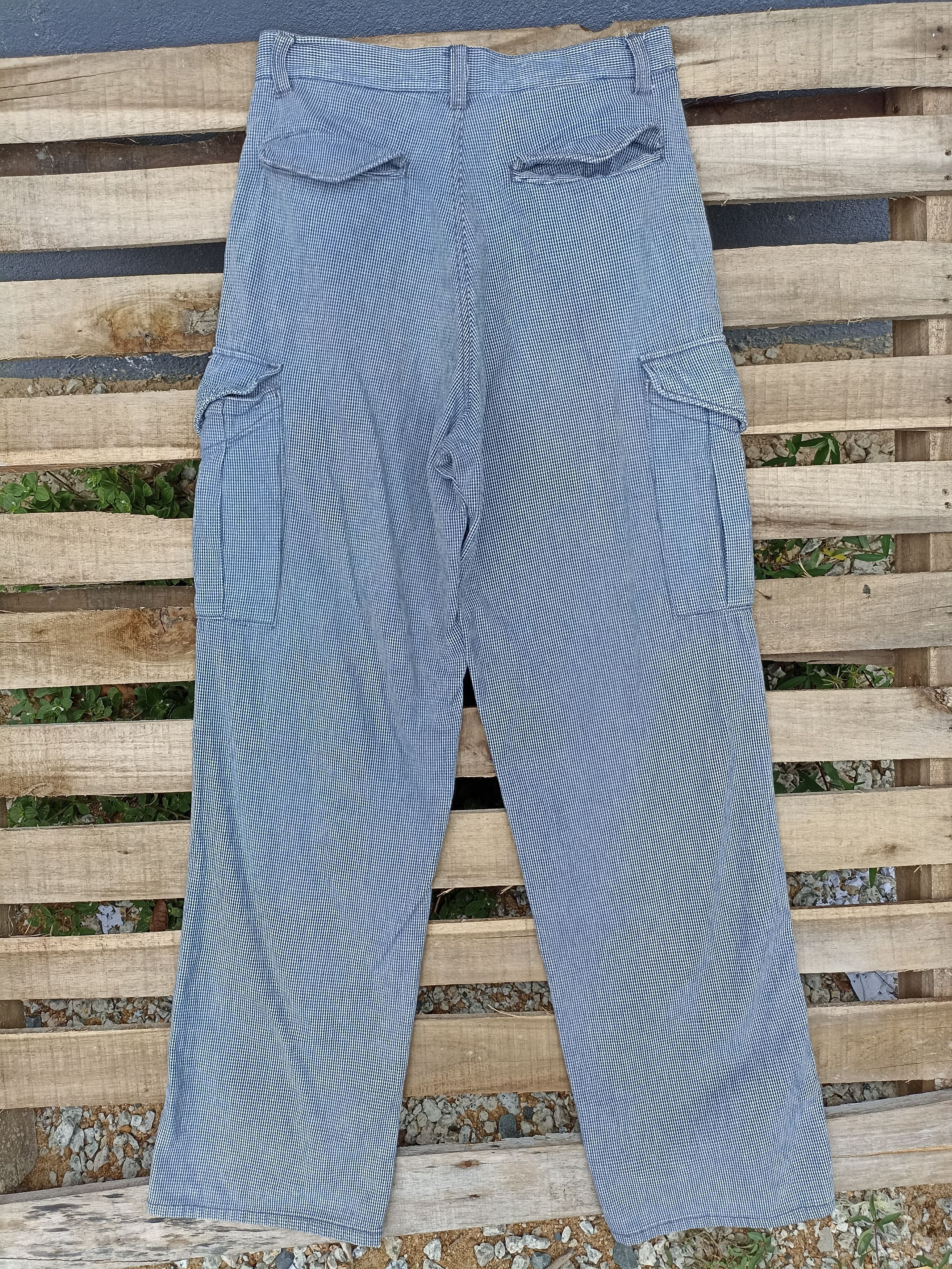 Japanese Brand × Vintage Vintage Paralyser Stripe Cargo Pant Size US 30 / EU 46 - 2 Thumbnail