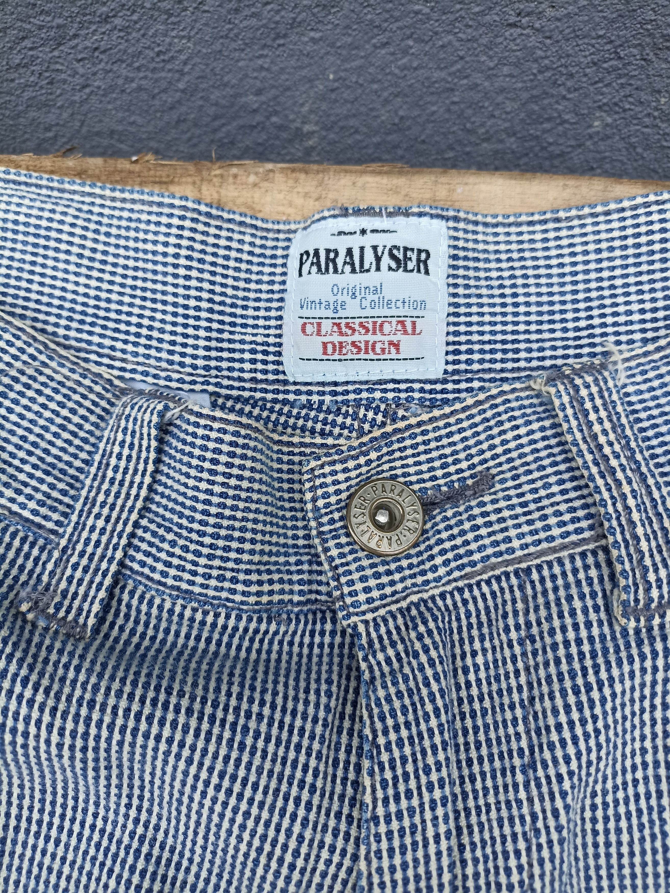 Japanese Brand × Vintage Vintage Paralyser Stripe Cargo Pant Size US 30 / EU 46 - 5 Thumbnail