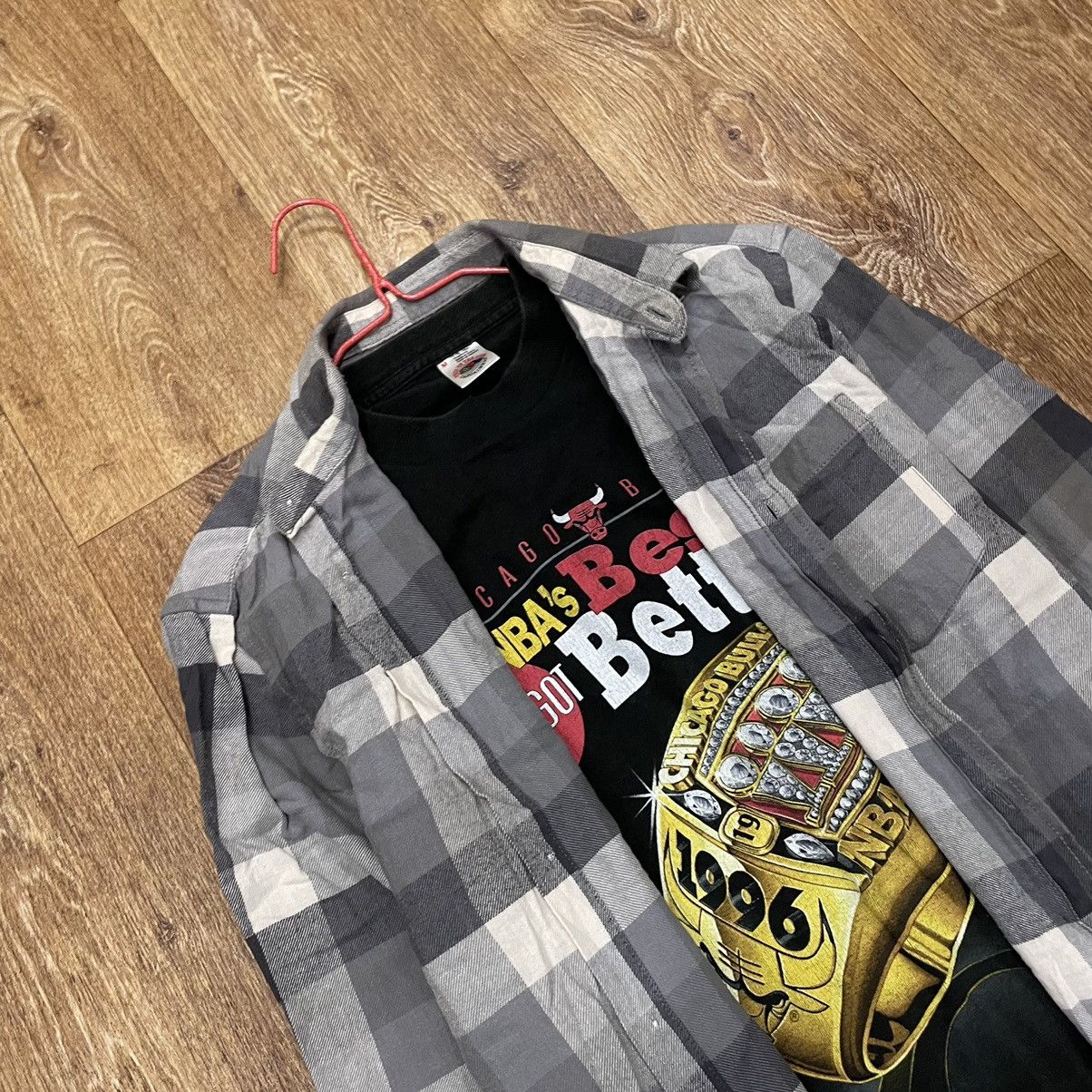 Flannel Vintage Flannel Checkered Shirt Travis Style Size US M / EU 48-50 / 2 - 5 Thumbnail