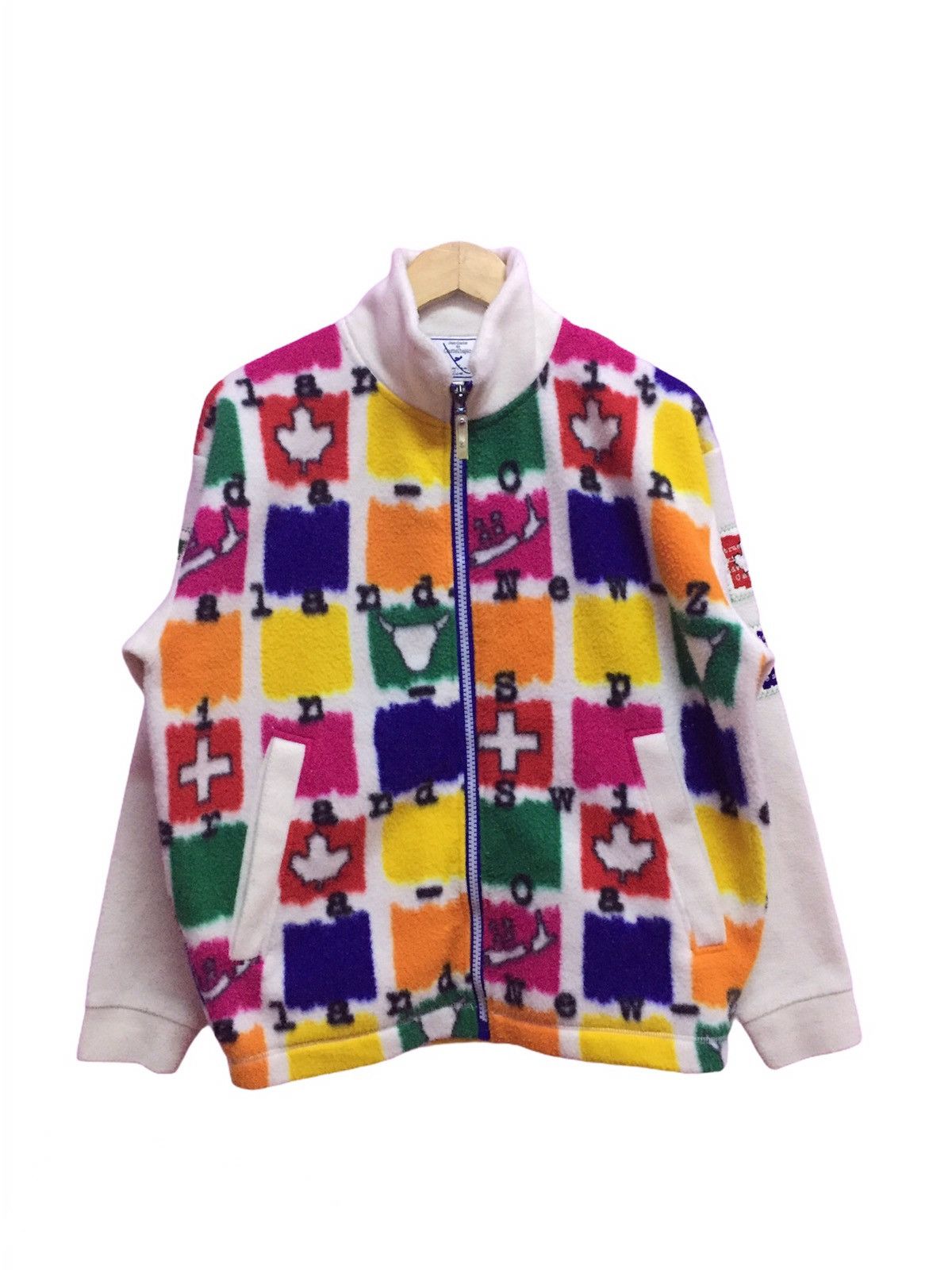 Jean Charles De Castelbajac Vintage Jean Charles De Castelbajac Fleece Sweatshirts Size US L / EU 52-54 / 3 - 1 Thumbnail