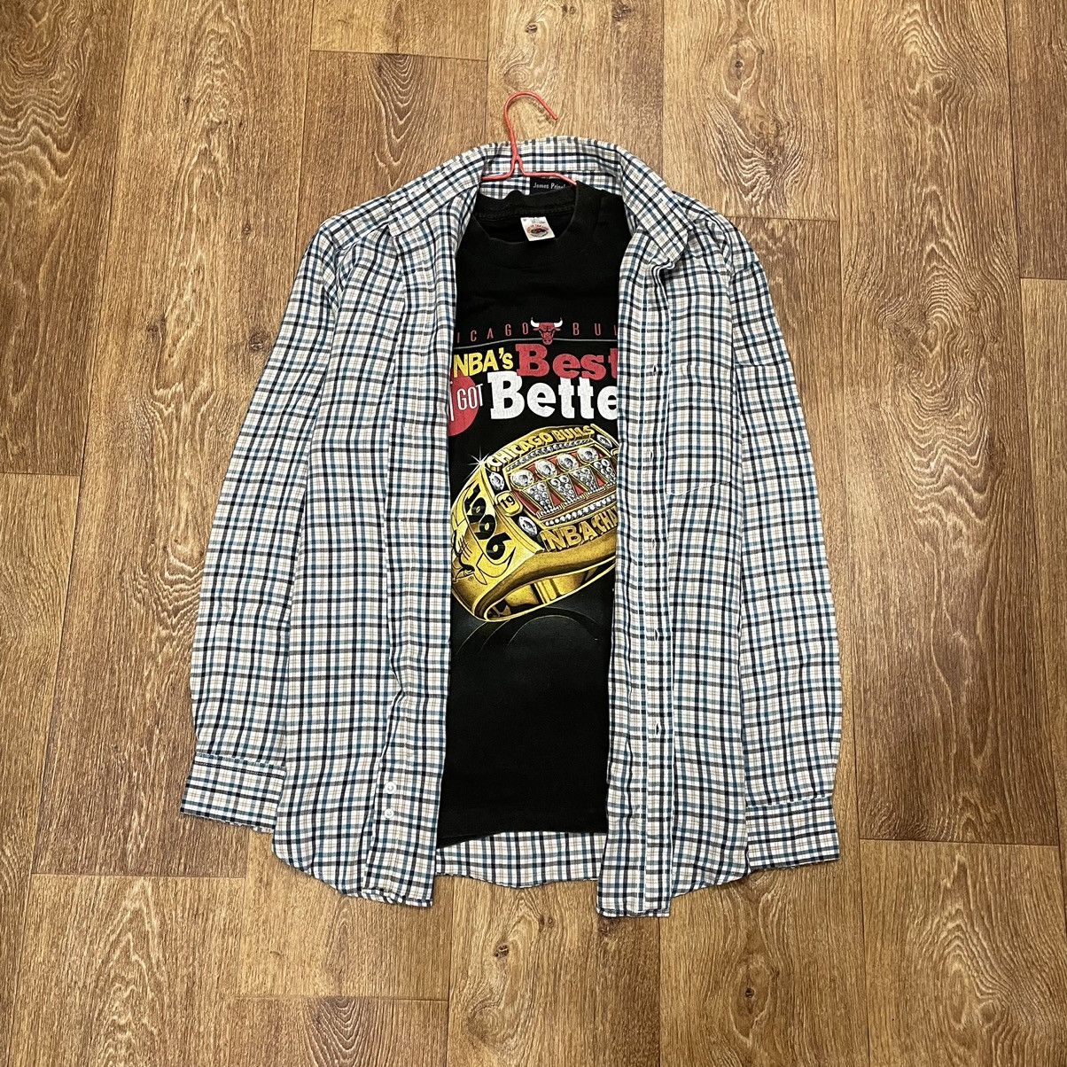 Vintage Vintage 90s Checkered Shirt Grunge Streetwear Oversized L Size US L / EU 52-54 / 3 - 1 Thumbnail