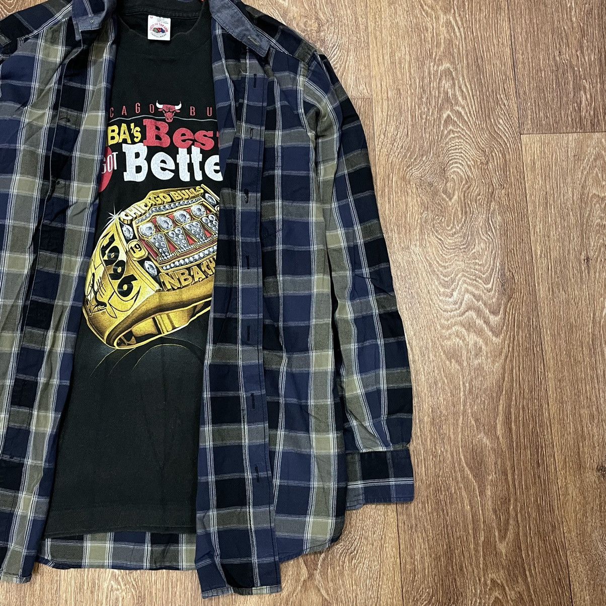Vintage Vintage 90s Checkered Shirt Grunge Streetwear Oversized L Size US L / EU 52-54 / 3 - 2 Thumbnail