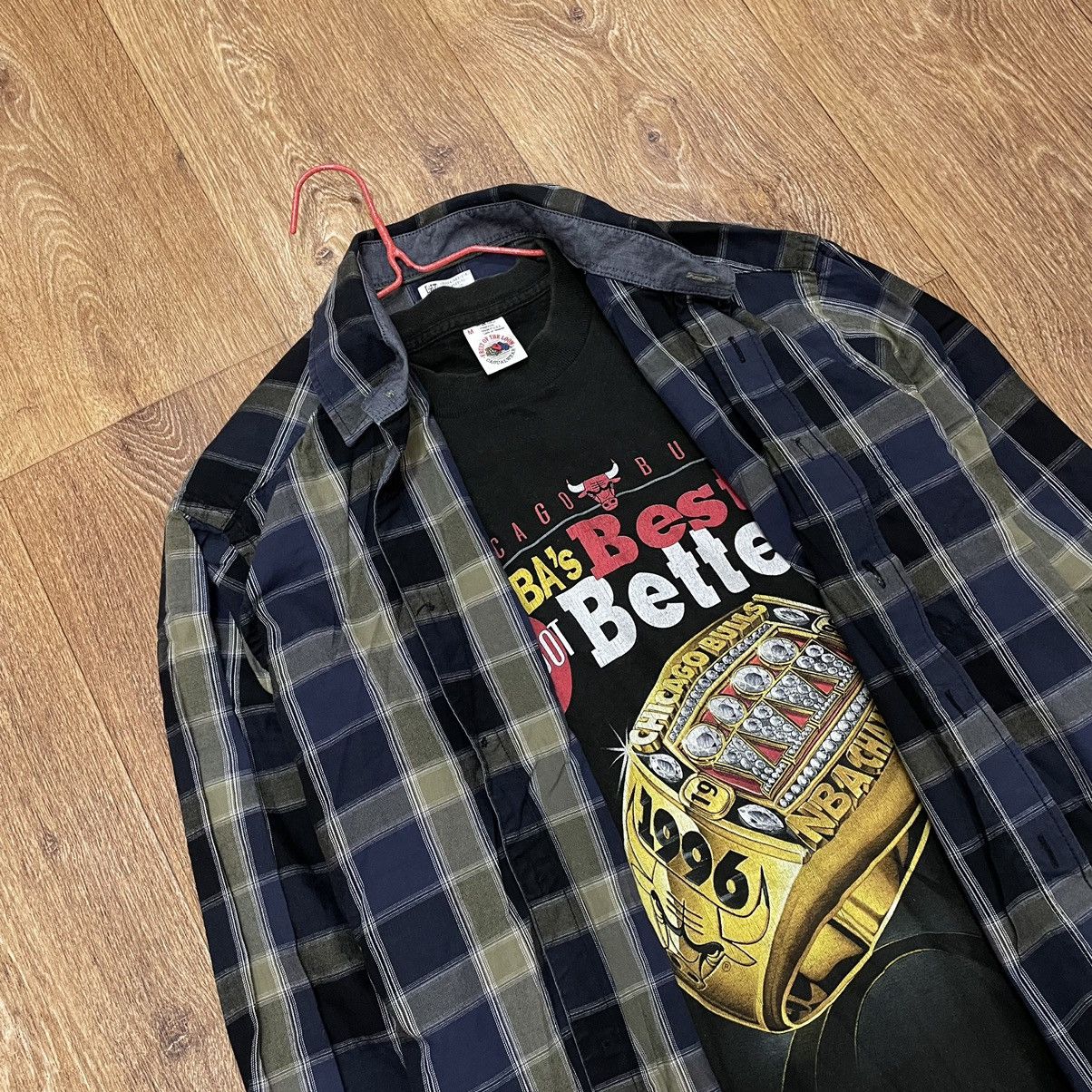 Vintage Vintage 90s Checkered Shirt Grunge Streetwear Oversized L Size US L / EU 52-54 / 3 - 5 Thumbnail