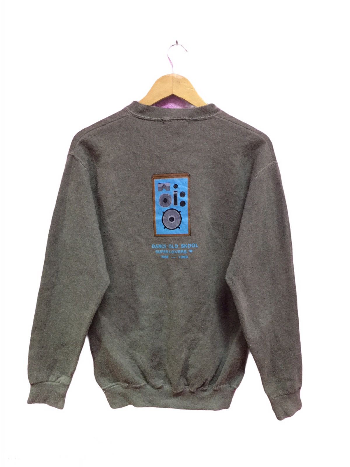 Japanese Brand Last Drop Vintage Super Lovers Old Skool Sweatshirts Size M Size US M / EU 48-50 / 2 - 2 Thumbnail