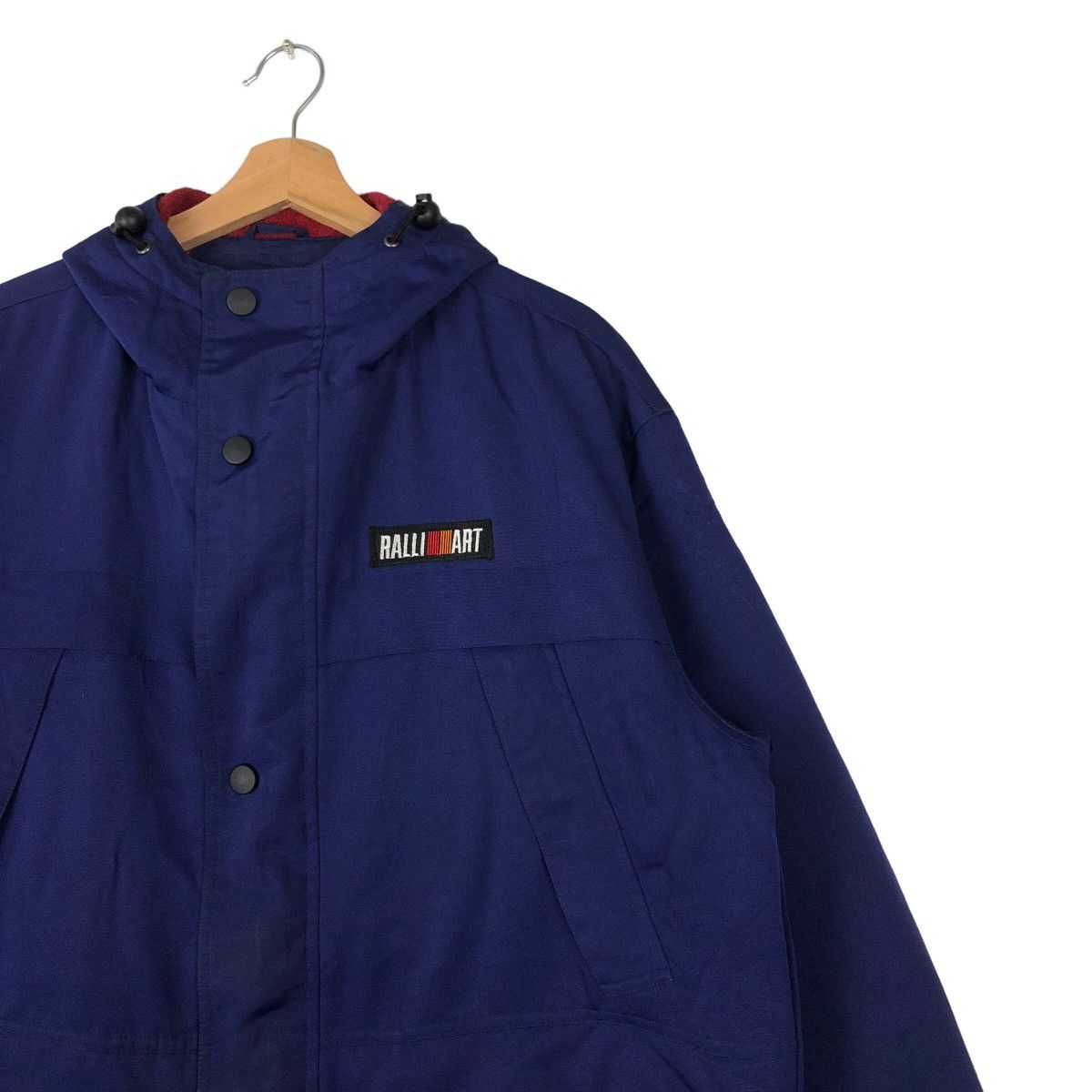 Japanese Brand VINTAGE SURVIVAL WORK JACKET RALLI ART BIG LOGO RACING Size US L / EU 52-54 / 3 - 5 Thumbnail
