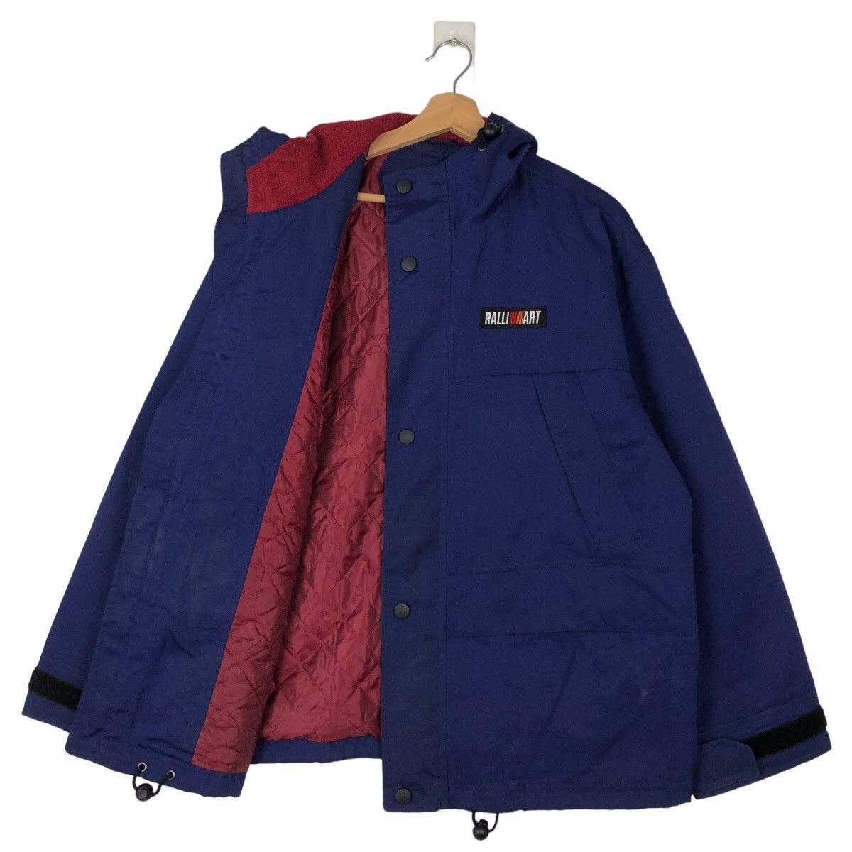 Japanese Brand VINTAGE SURVIVAL WORK JACKET RALLI ART BIG LOGO RACING Size US L / EU 52-54 / 3 - 14 Thumbnail