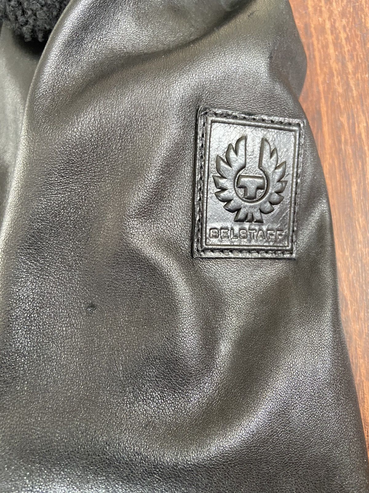 Belstaff Belstaff Leather Bomber Jacket Size US XL / EU 56 / 4 - 16 Thumbnail