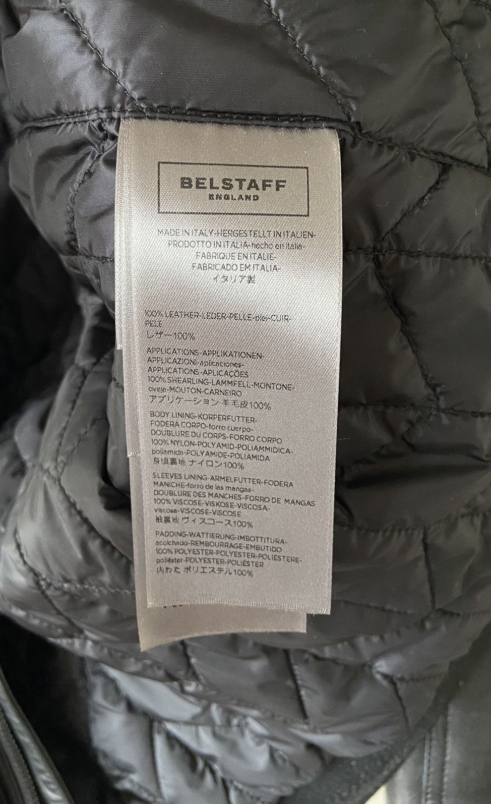 Belstaff Belstaff Leather Bomber Jacket Size US XL / EU 56 / 4 - 10 Thumbnail