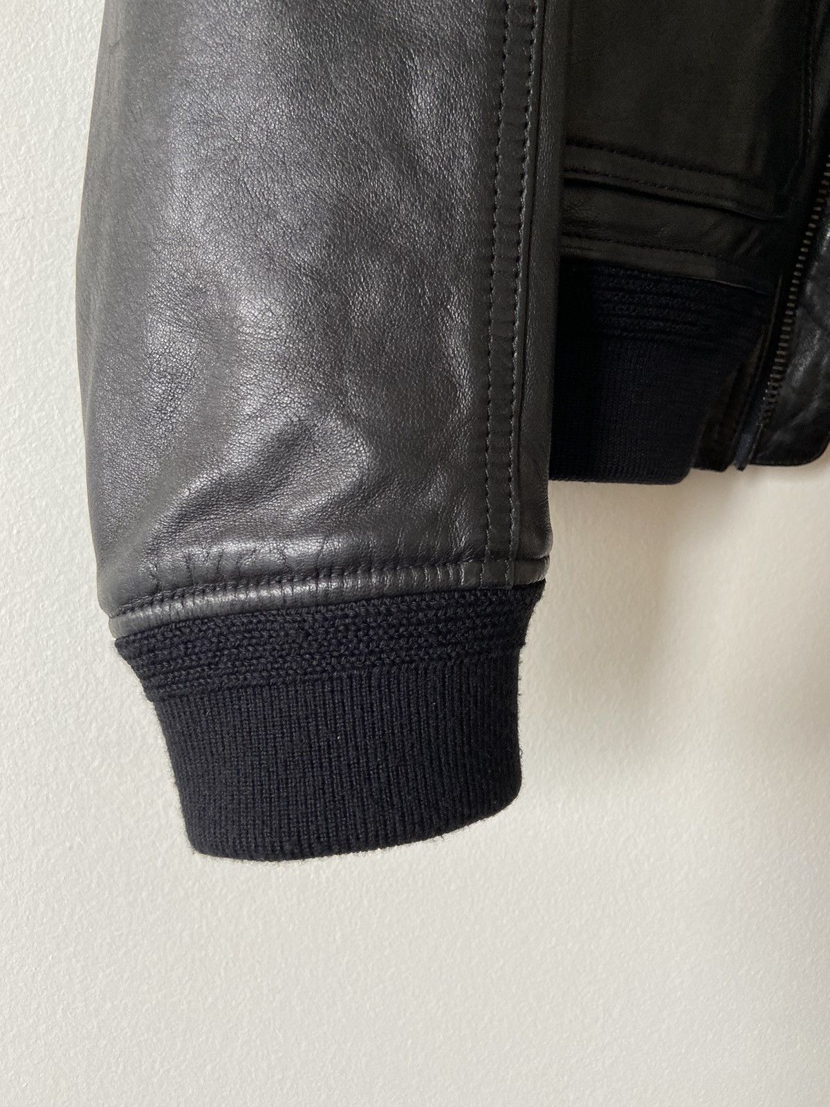 Belstaff Belstaff Leather Bomber Jacket Size US XL / EU 56 / 4 - 13 Thumbnail