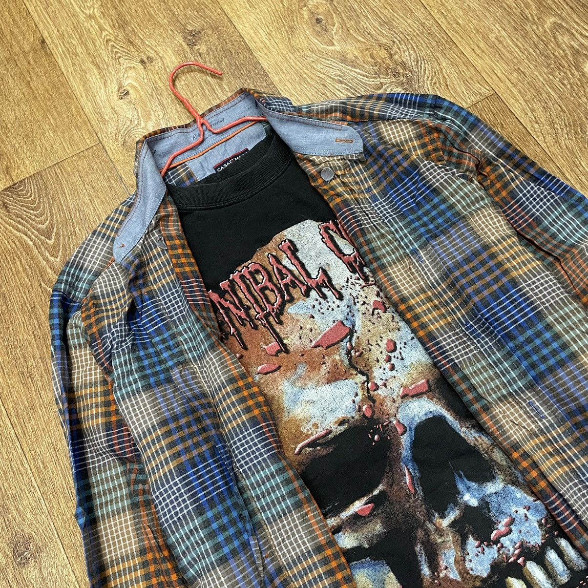 Flannel Vintage Flannel Checkered Shirt Travis Style Size US L / EU 52-54 / 3 - 5 Thumbnail
