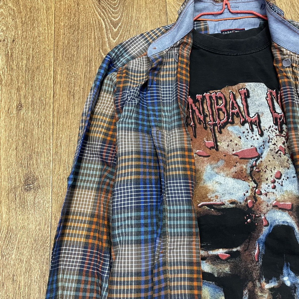 Flannel Vintage Flannel Checkered Shirt Travis Style Size US L / EU 52-54 / 3 - 4 Thumbnail