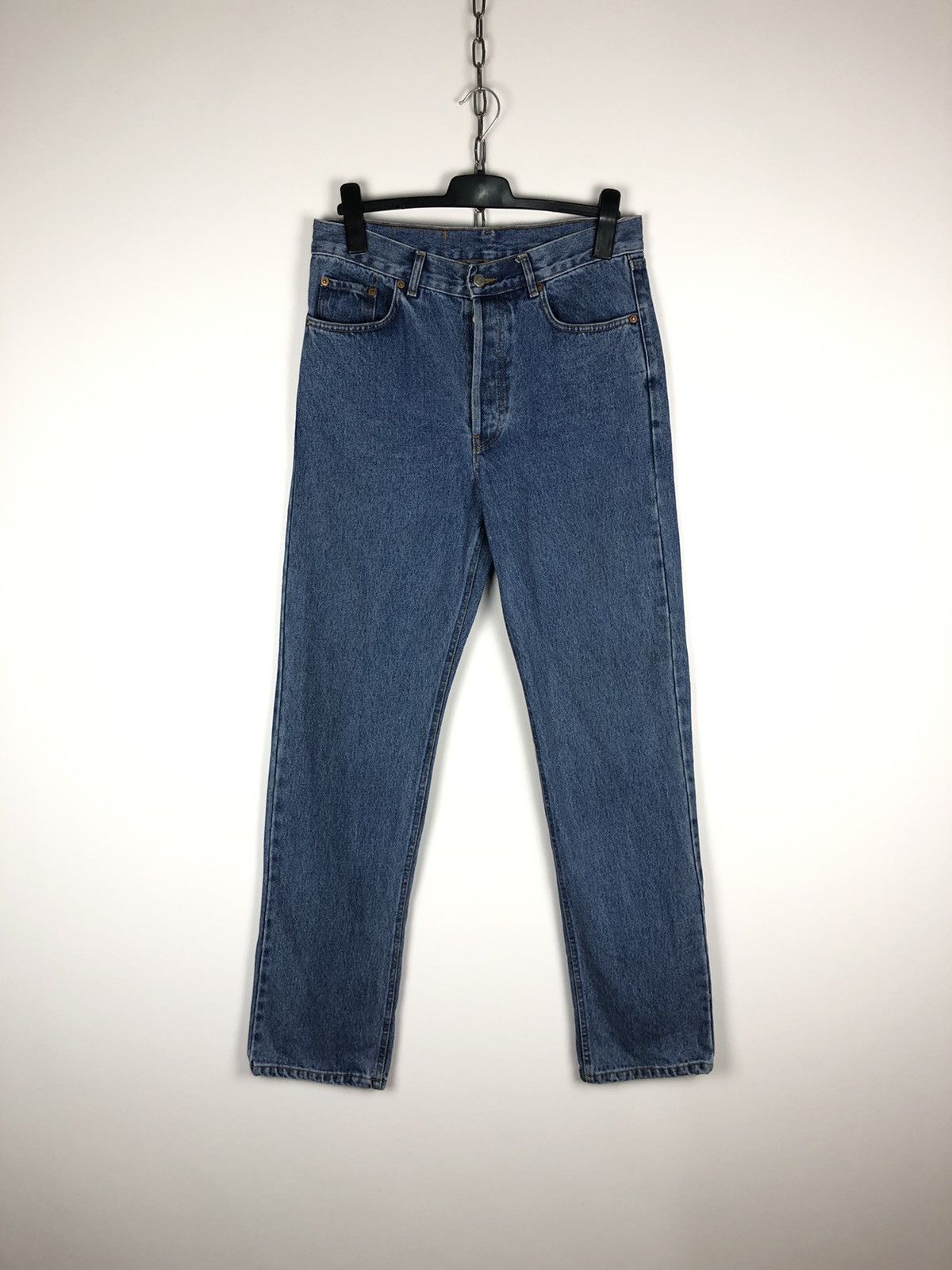 Levi's Vintage LEVI'S USA Blue Denim Jeans Pants Heavy Cotton 33x32 Size US 33 - 1 Thumbnail