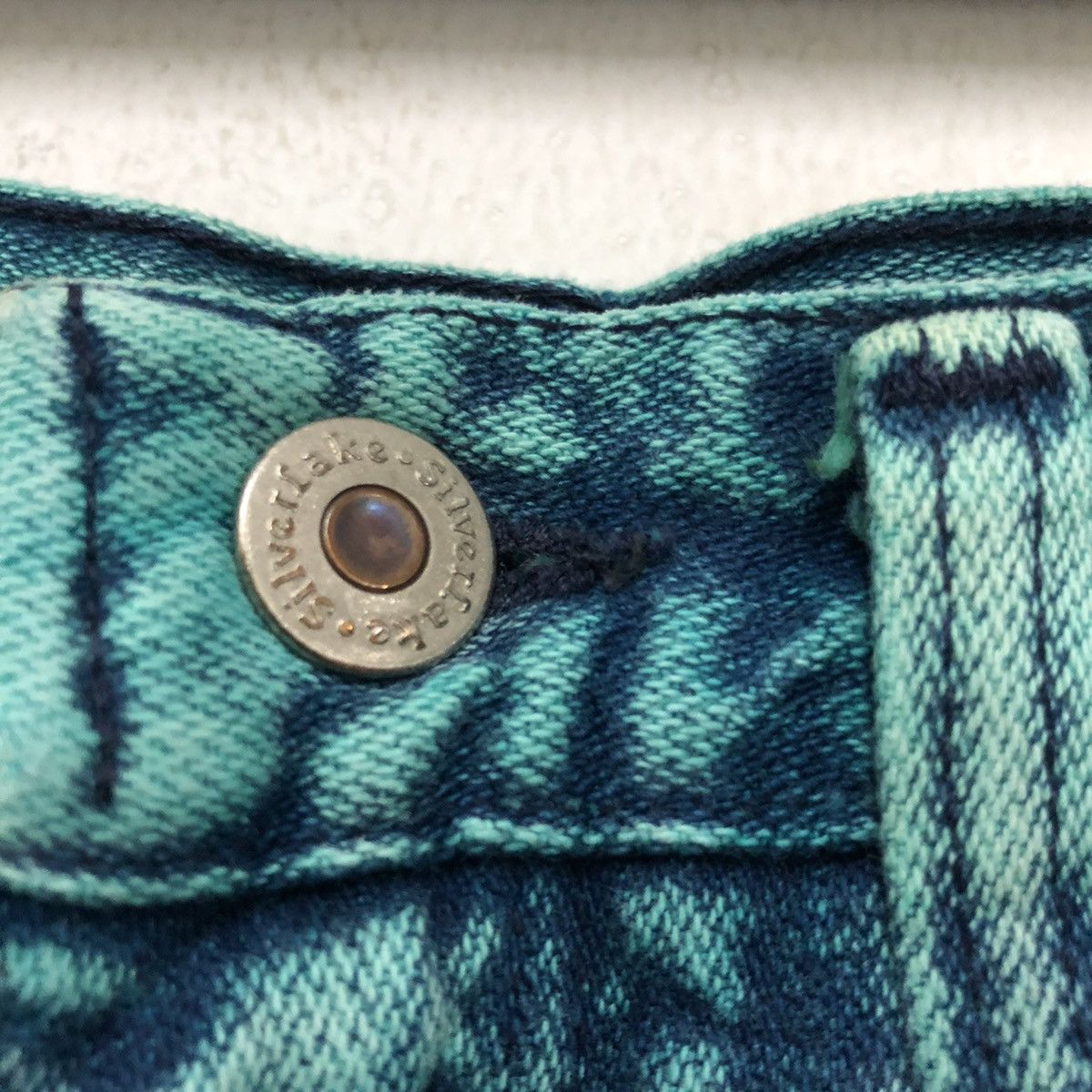 Vintage × Wrangler Rare Vintage 70s/80s Wrangler Silverlake acid wash Size US 28 / EU 44 - 6 Thumbnail