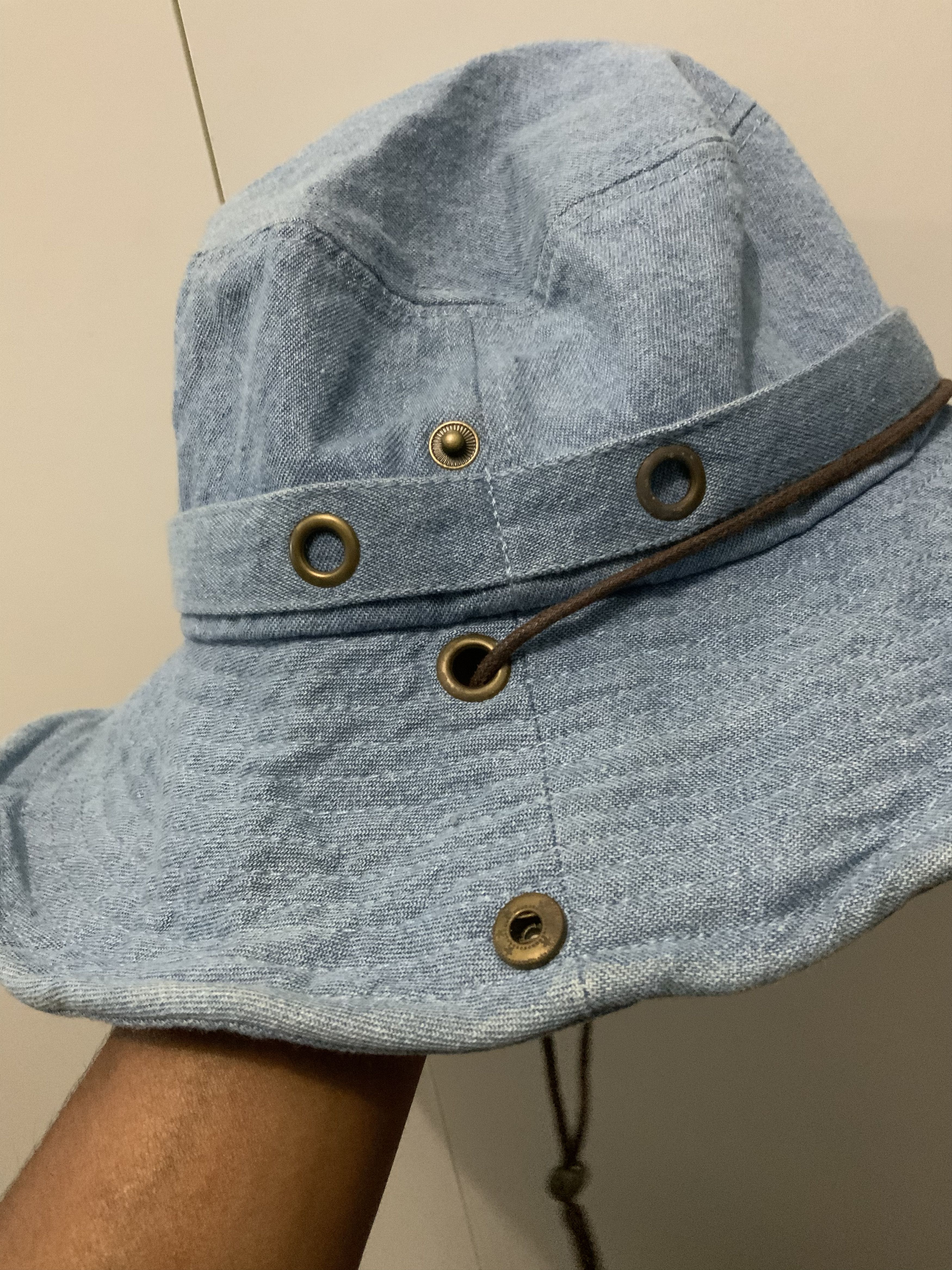 If Six Was Nine Denim Streetwear Bucket Hats Size ONE SIZE - 12 Thumbnail