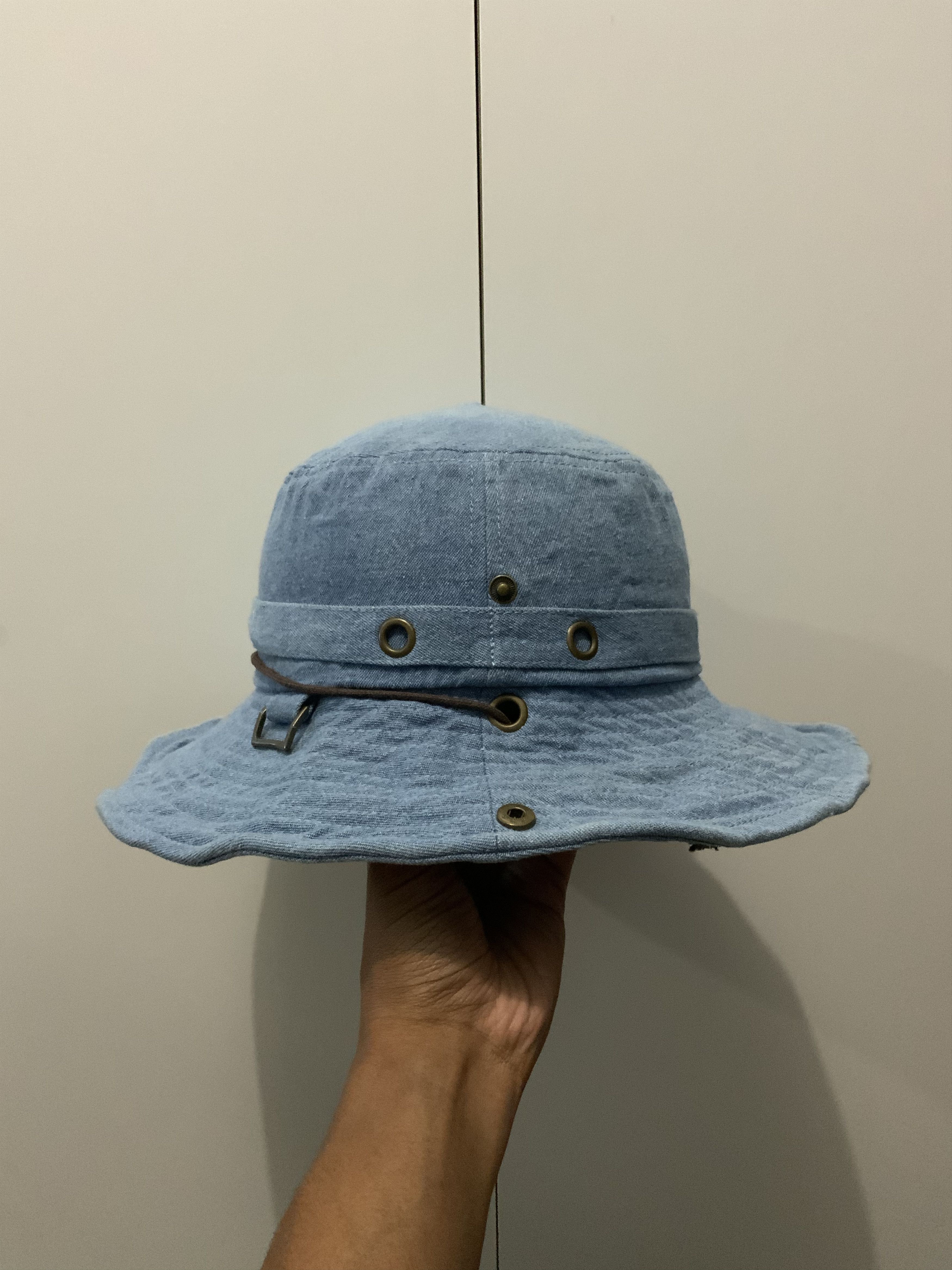 If Six Was Nine Denim Streetwear Bucket Hats Size ONE SIZE - 6 Thumbnail