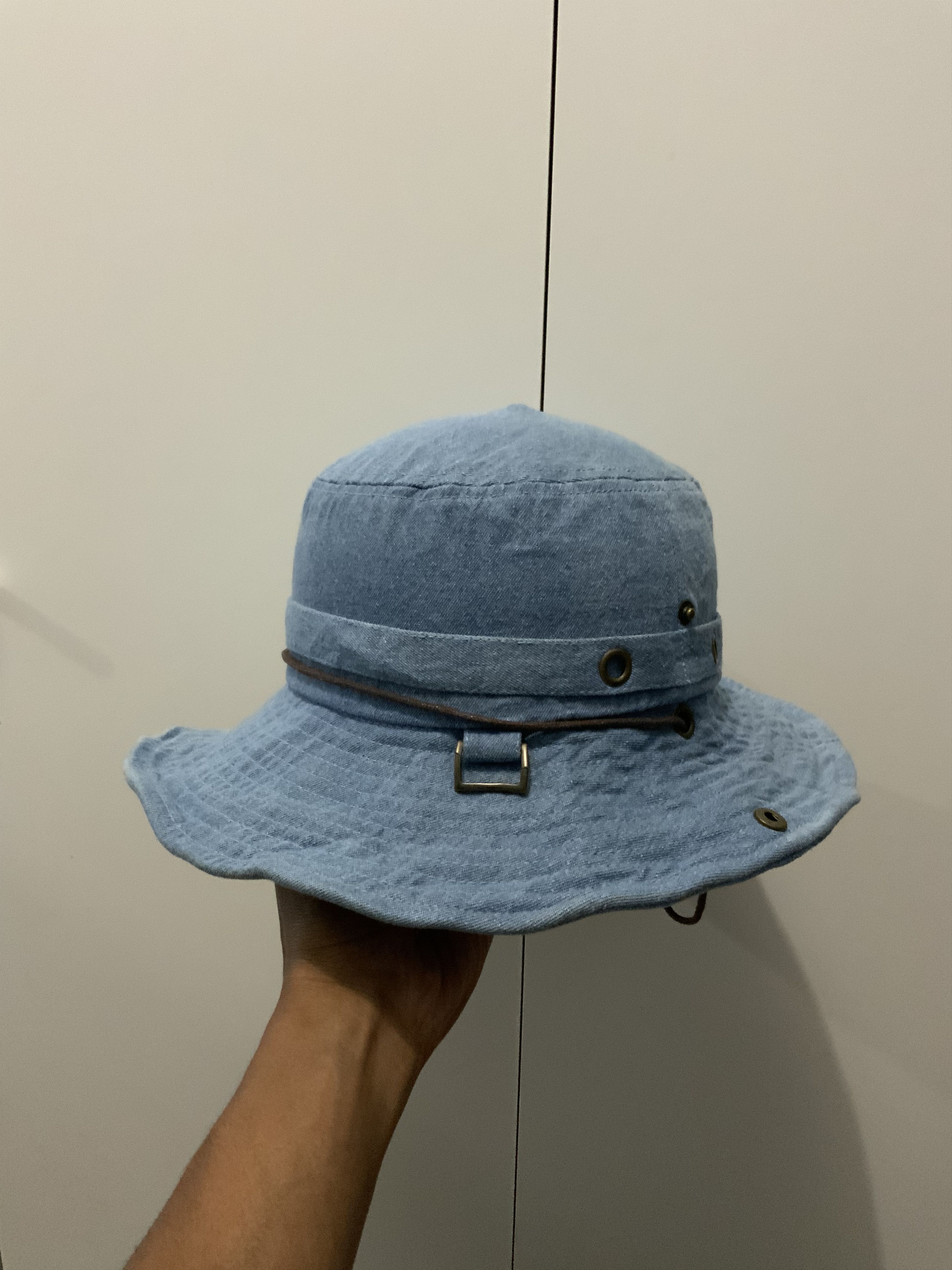If Six Was Nine Denim Streetwear Bucket Hats Size ONE SIZE - 2 Thumbnail